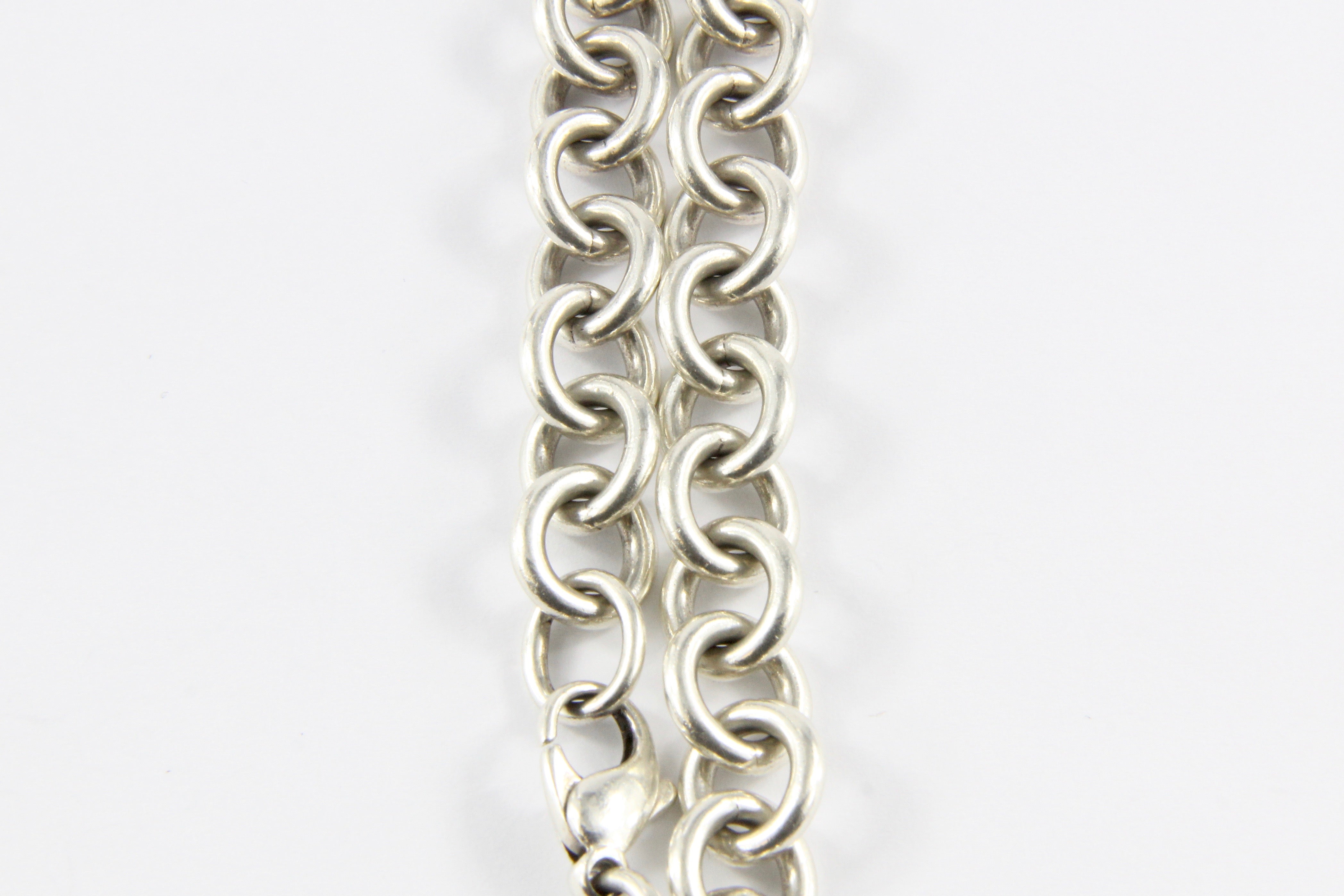 Tiffany & Co Sterling Silver Return to Tiffany Heart Tag Bracelet - Queen May