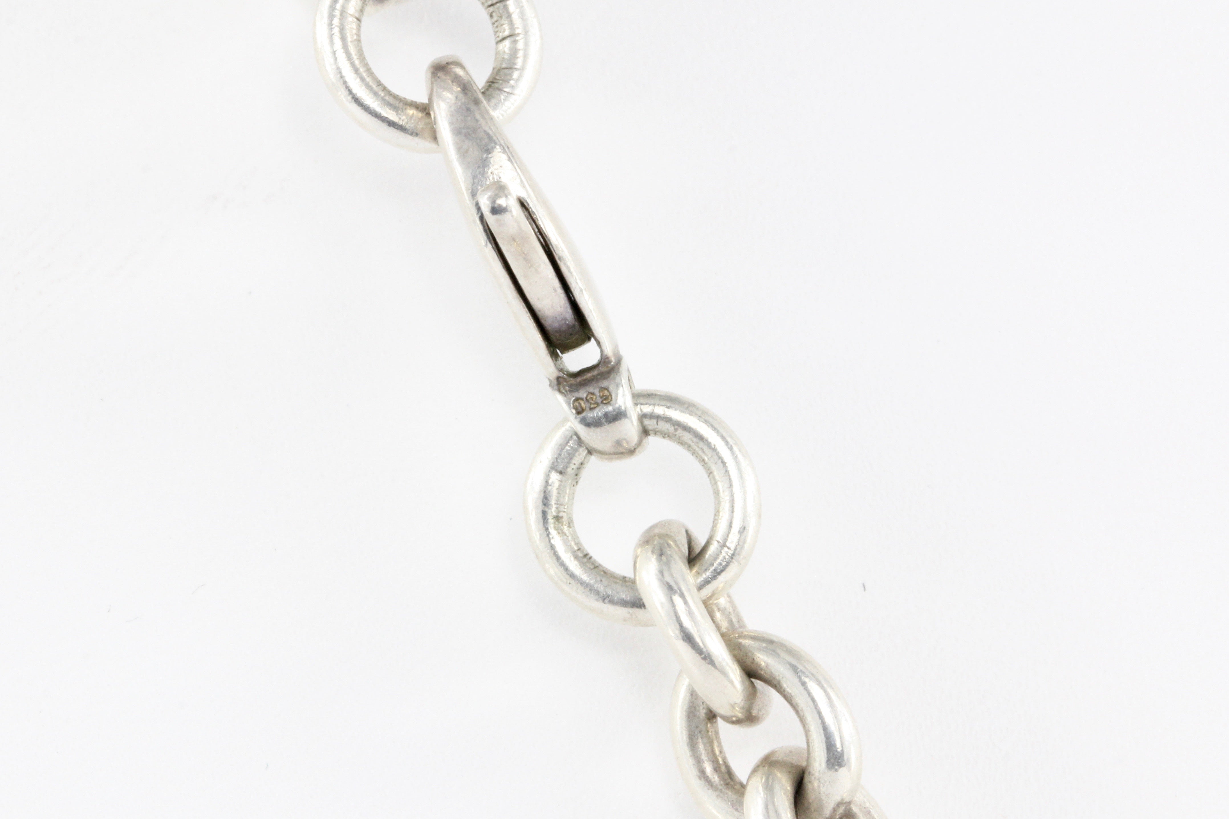 Tiffany & Co Please Return to Oval Tag Sterling Silver Necklace - Queen May