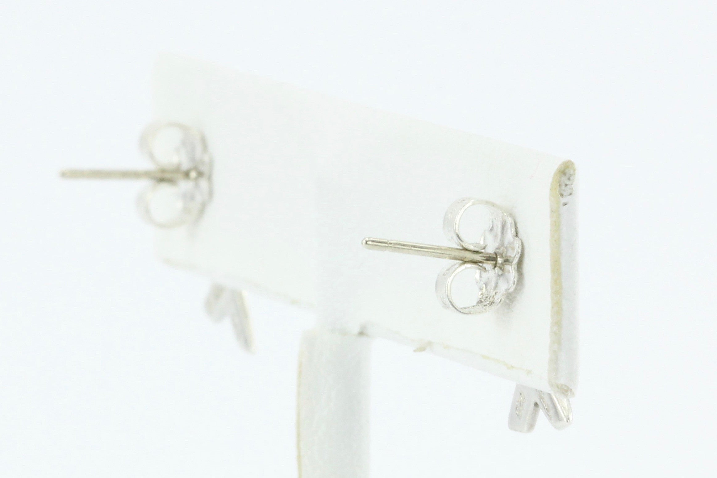 Tiffany & Co Sterling Silver Paloma Picasso Loving Heart Earrings - Queen May