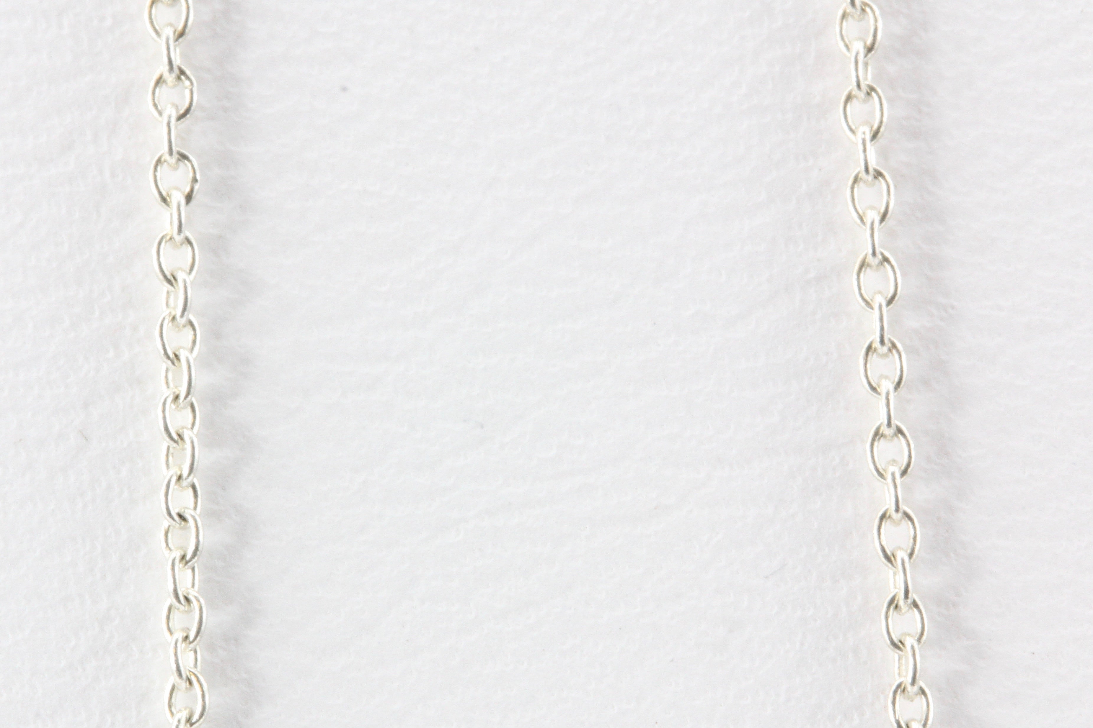 Tiffany & Co Sterling Silver Elsa Peretti Large Bean Necklace - Queen May