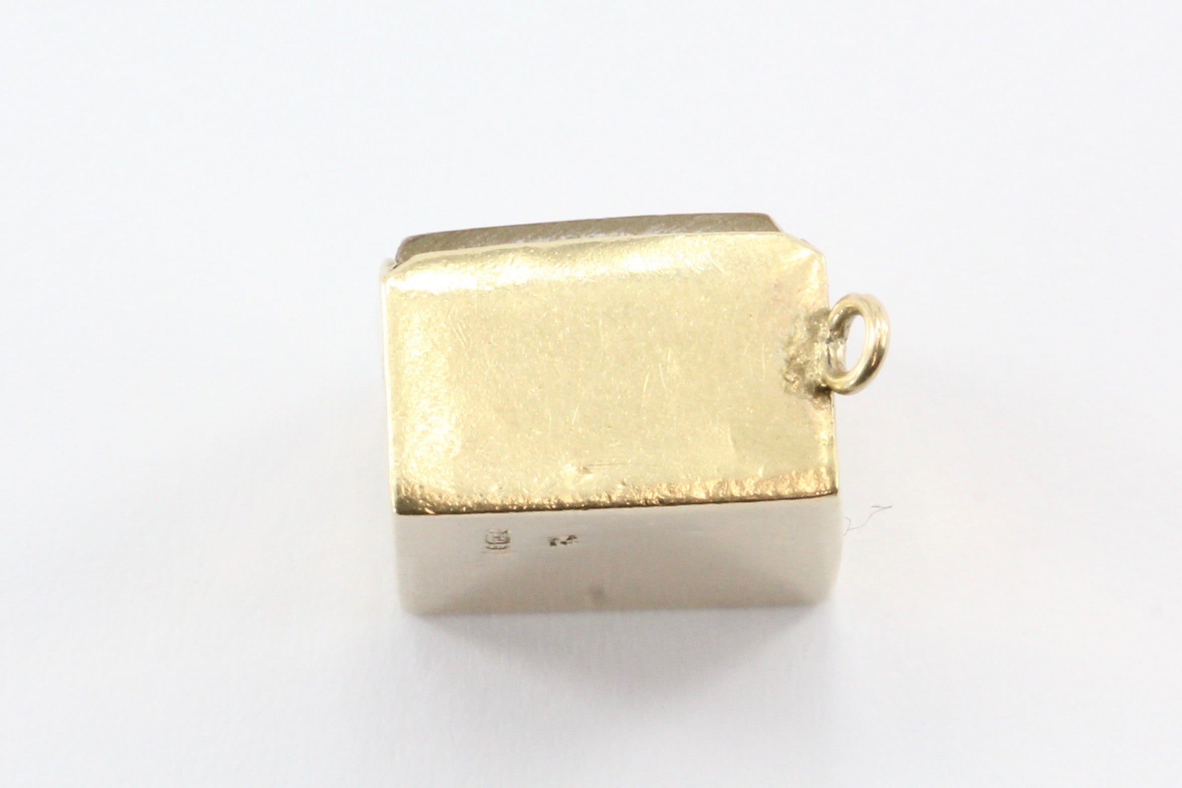 Vintage 9ct 375 Gold English Mad Money 10lb Note Charm - Queen May