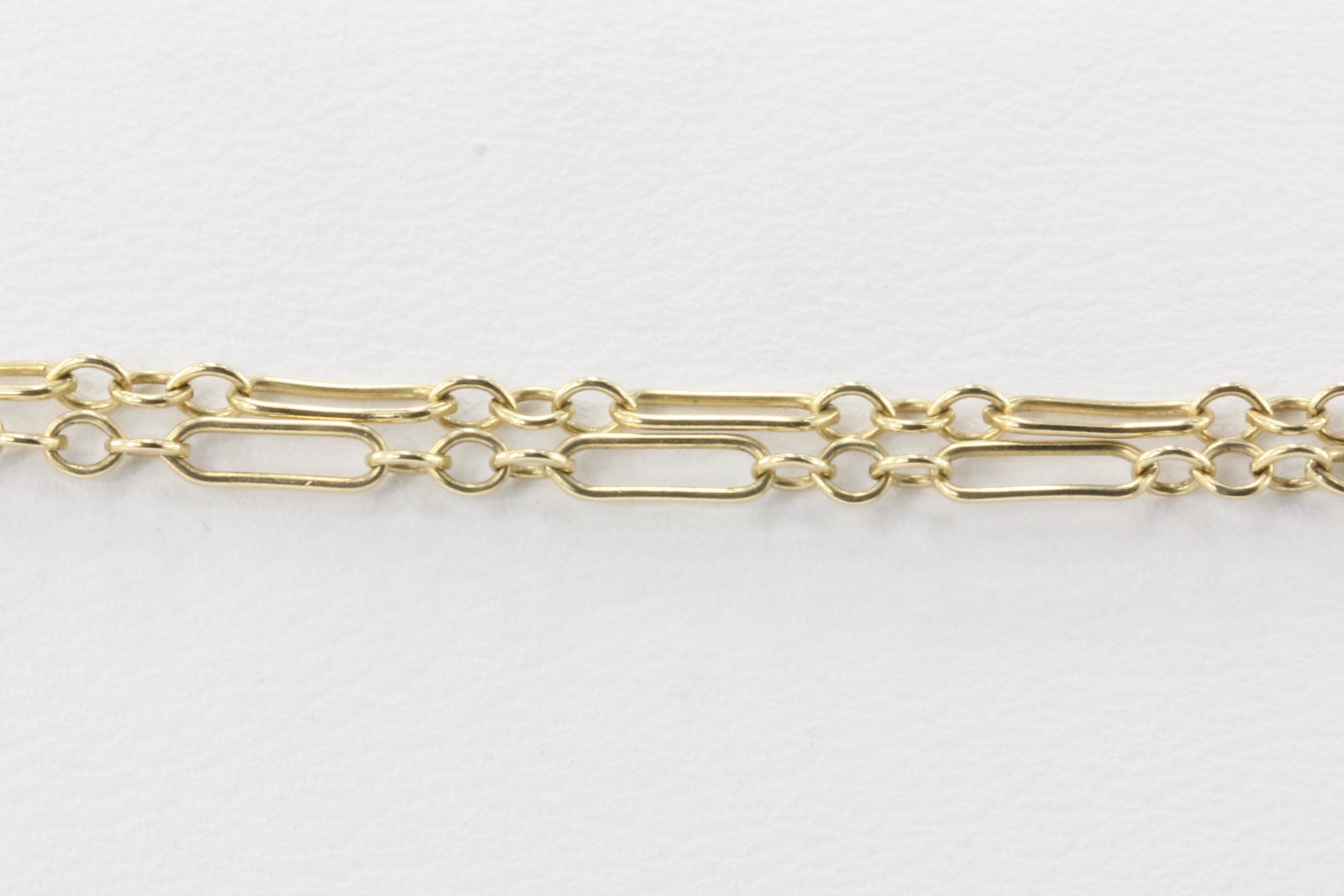 Victorian 14k Gold Rock Crystal Quartz Pendant Necklace by Day Clark & Co - Queen May