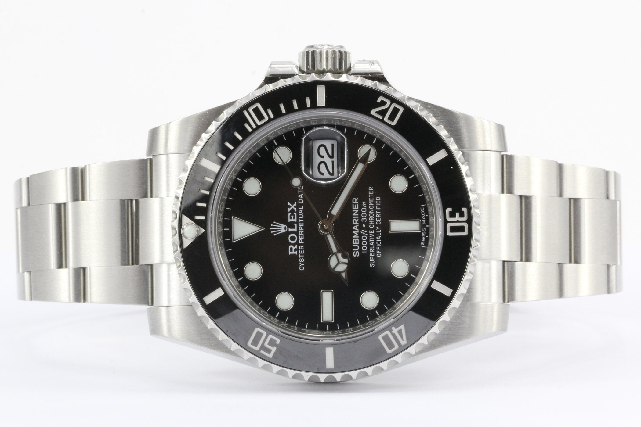 Rolex Stainless Steel Black Face Submariner 116610 c.2015 - Queen May
