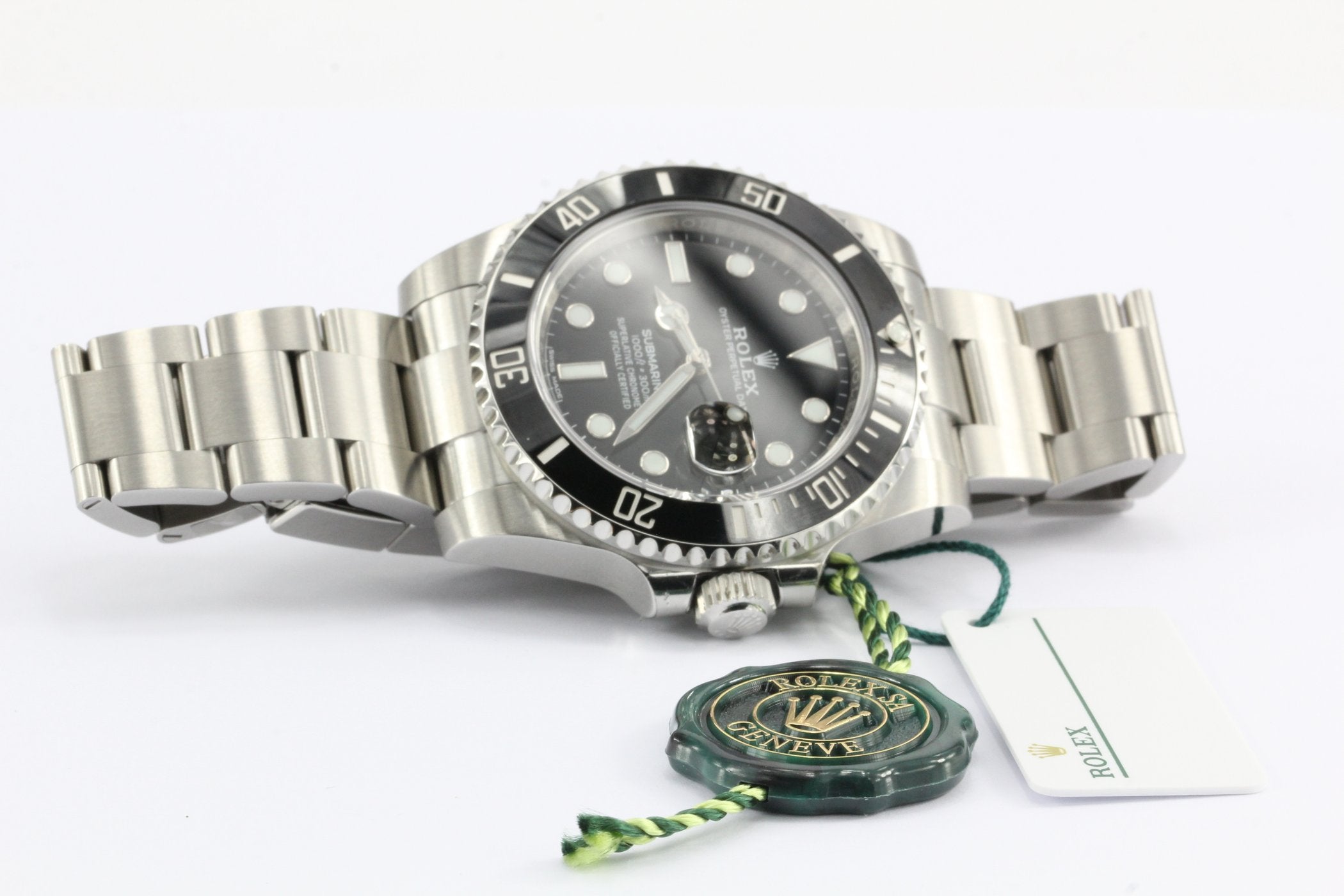 Rolex Stainless Steel Black Face Submariner 116610 c.2015 - Queen May