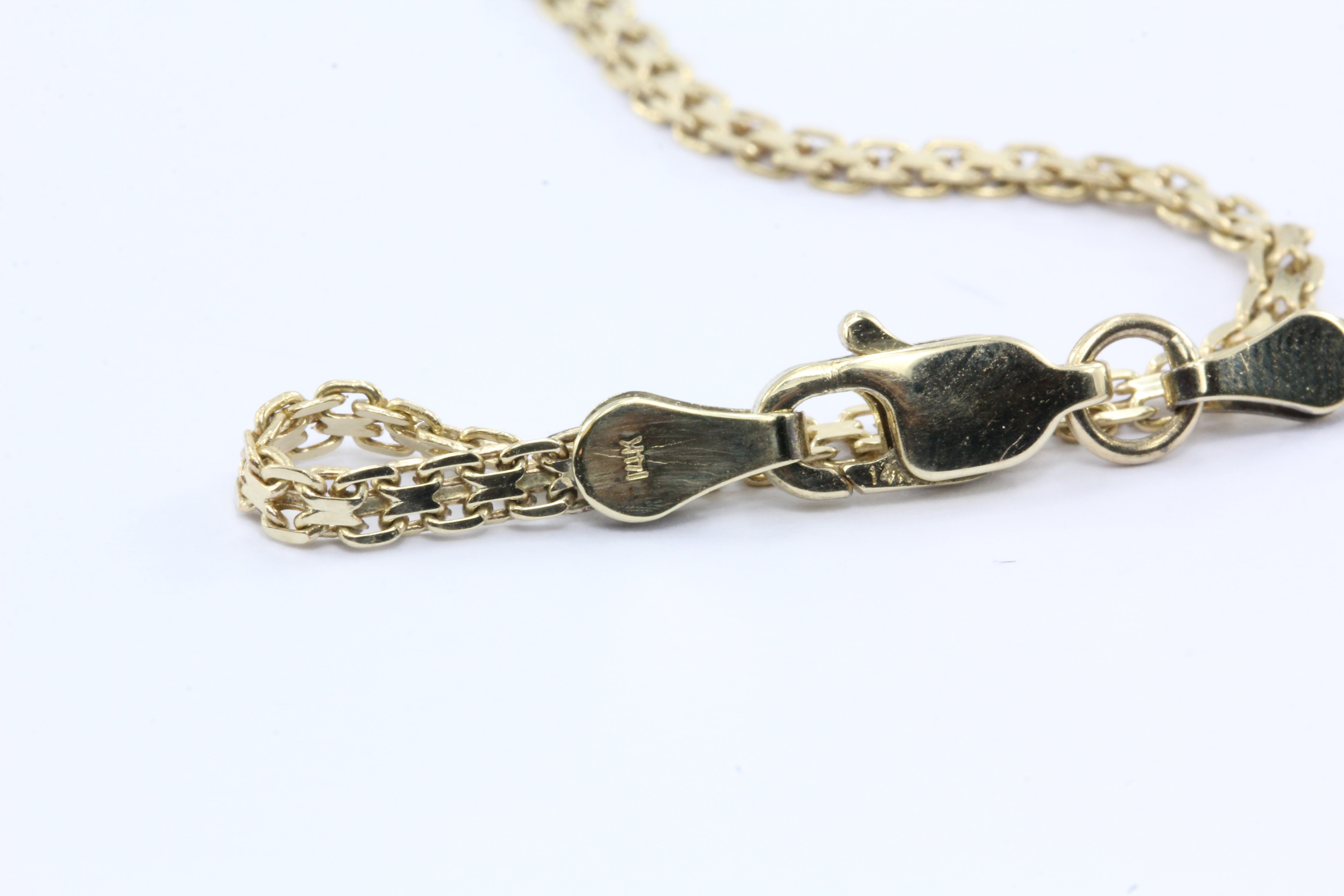 Retro Gold Diamond Emerald Ruby Sapphire Chunky Flower Necklace - Queen May