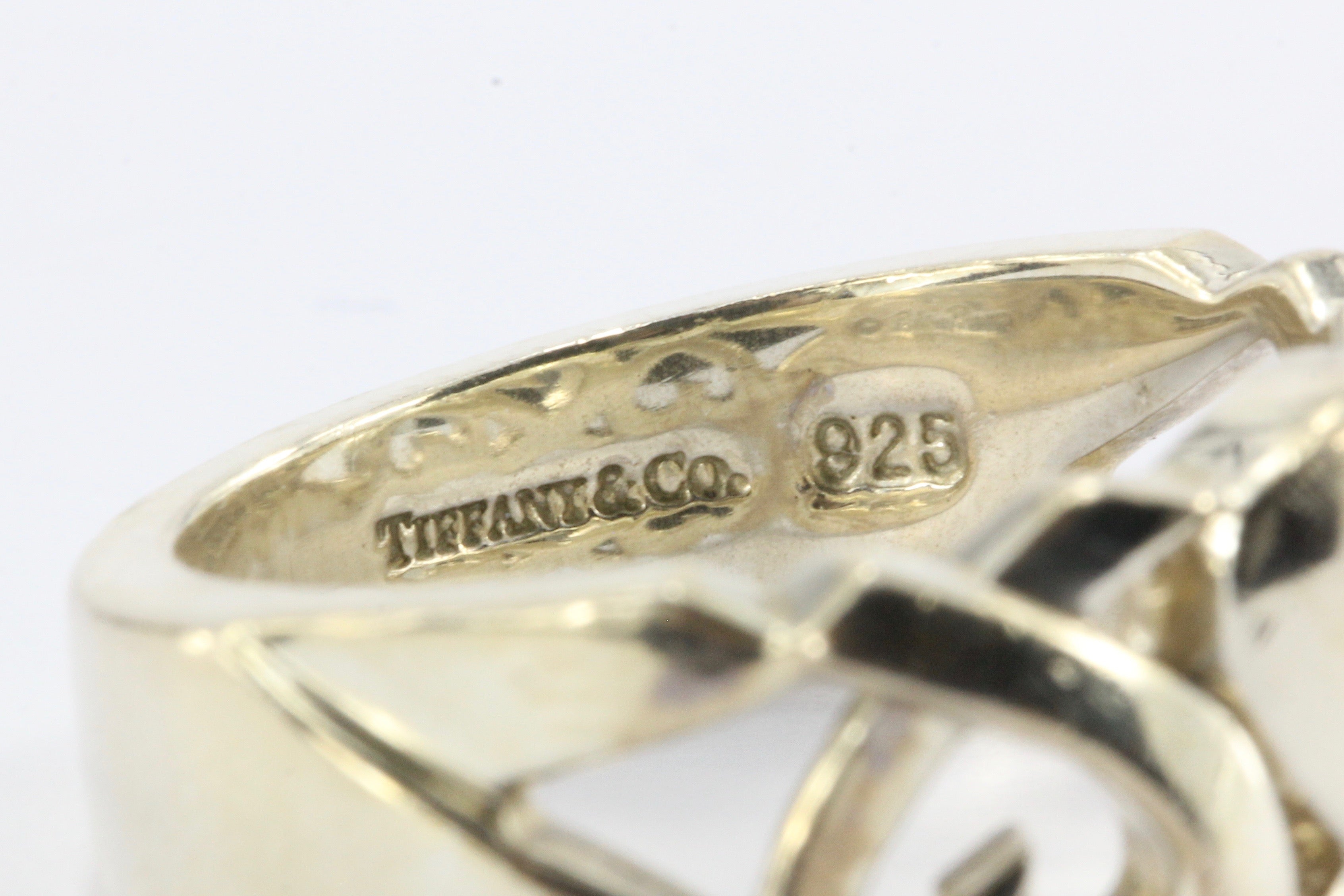 Tiffany & Co Sterling Silver Paloma Picasso Loving Heart Ring Band Size 6.5 - Queen May