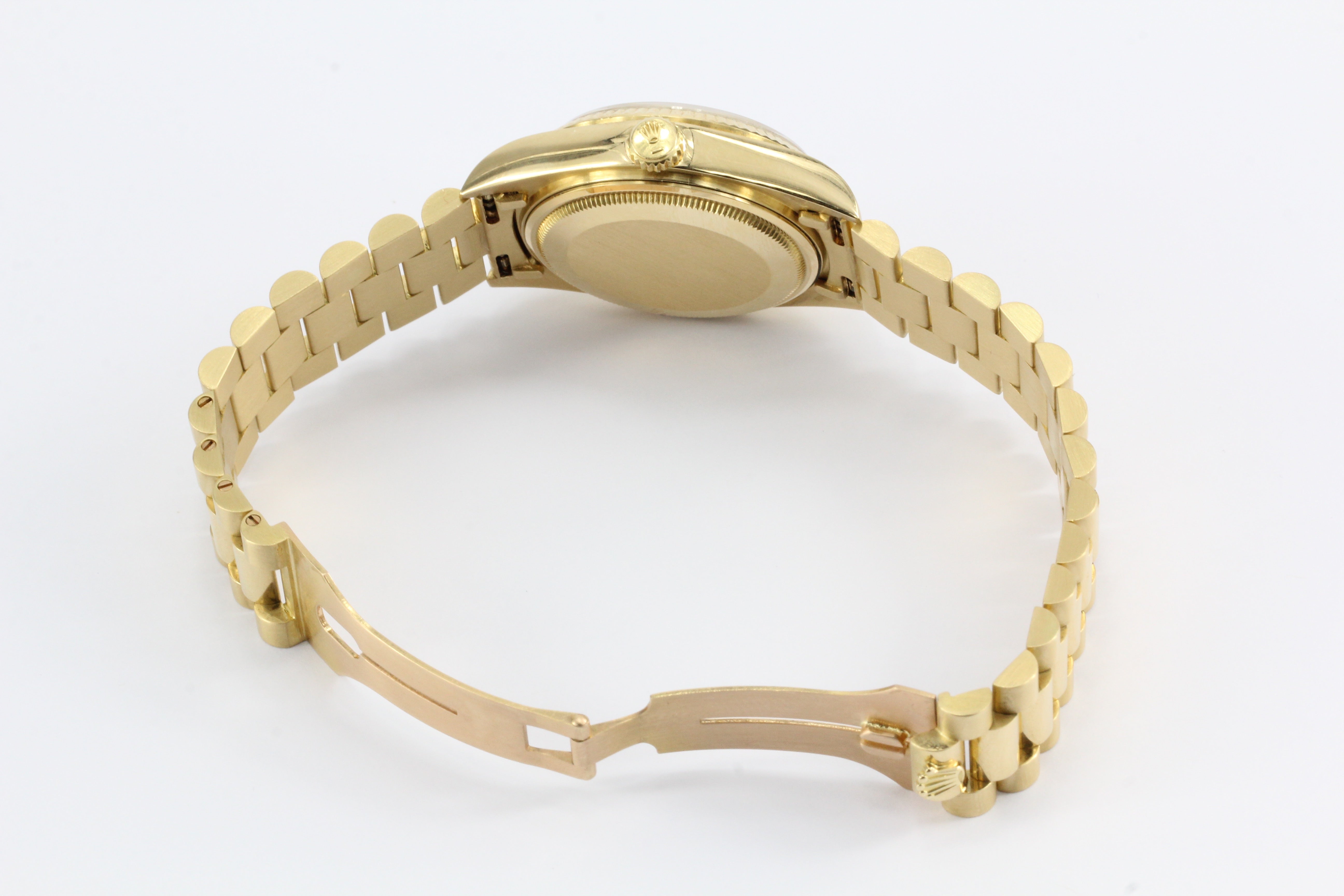 Rolex President 18k Gold Day Date Reference 18038 - Queen May