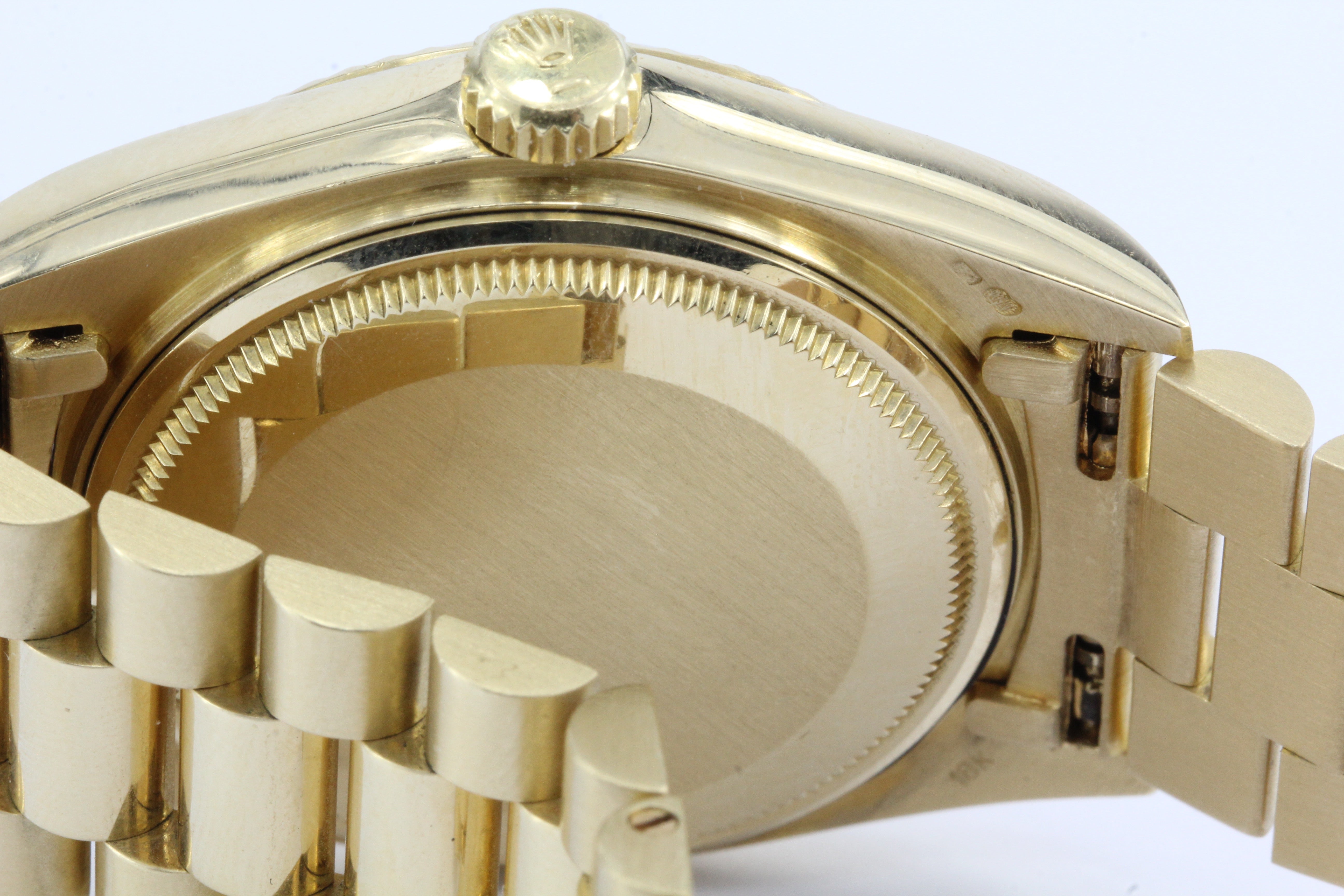 Rolex President 18k Gold Day Date Reference 18038 - Queen May