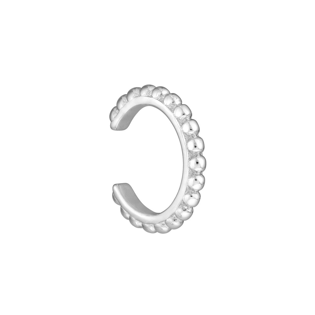 14K Gold Bead Design Ear Cuff - Queen May