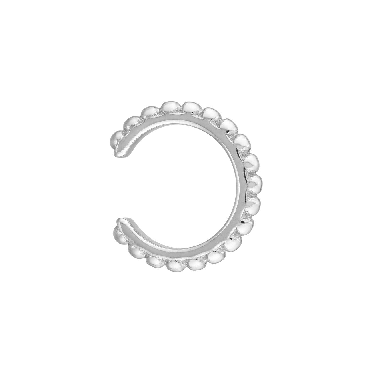 14K Gold Bead Design Ear Cuff - Queen May