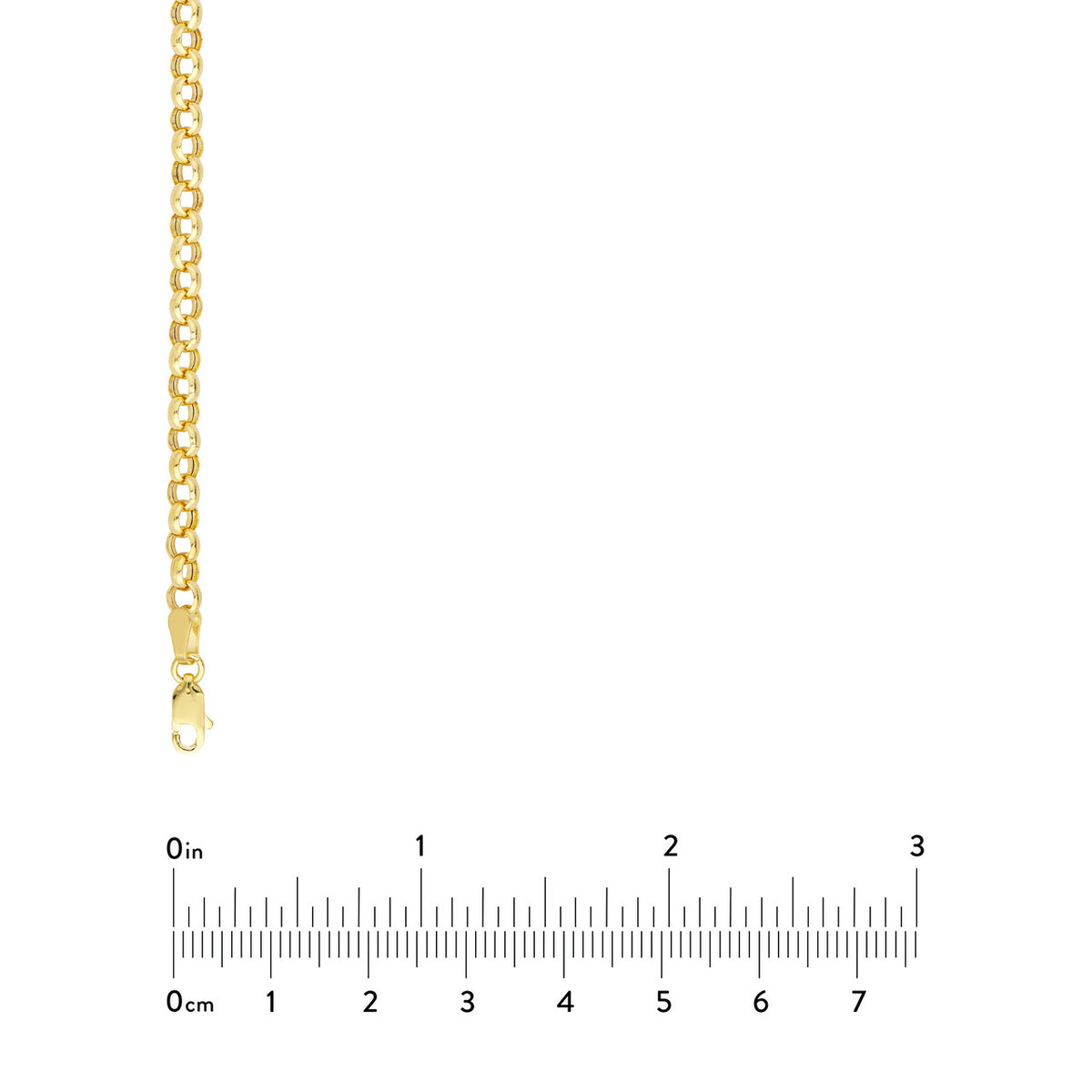 14K Yellow Gold 50/50 Paperclip + Rolo Chain Necklace - Queen May