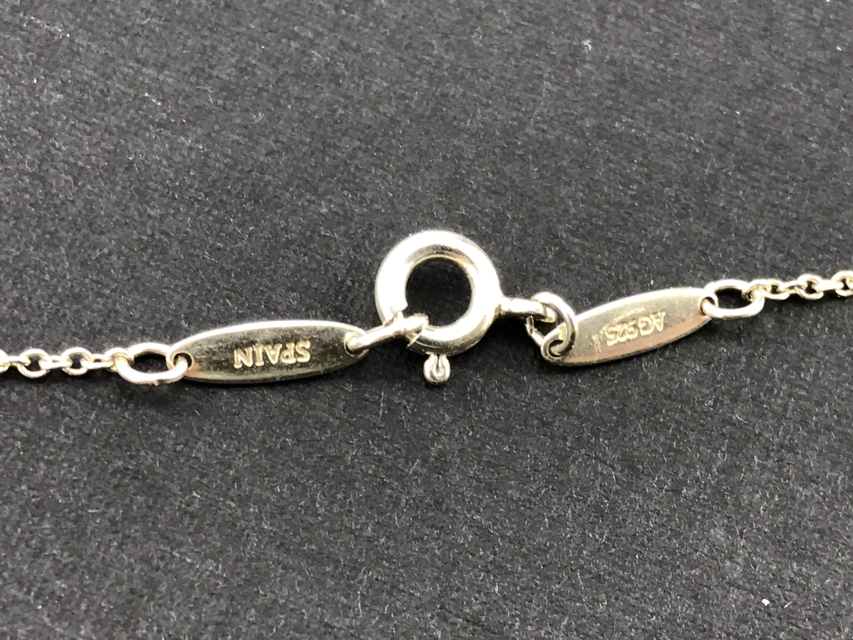 Tiffany & Co Elsa Peretti Sterling Silver Letter L Initial Charm Necklace - Queen May