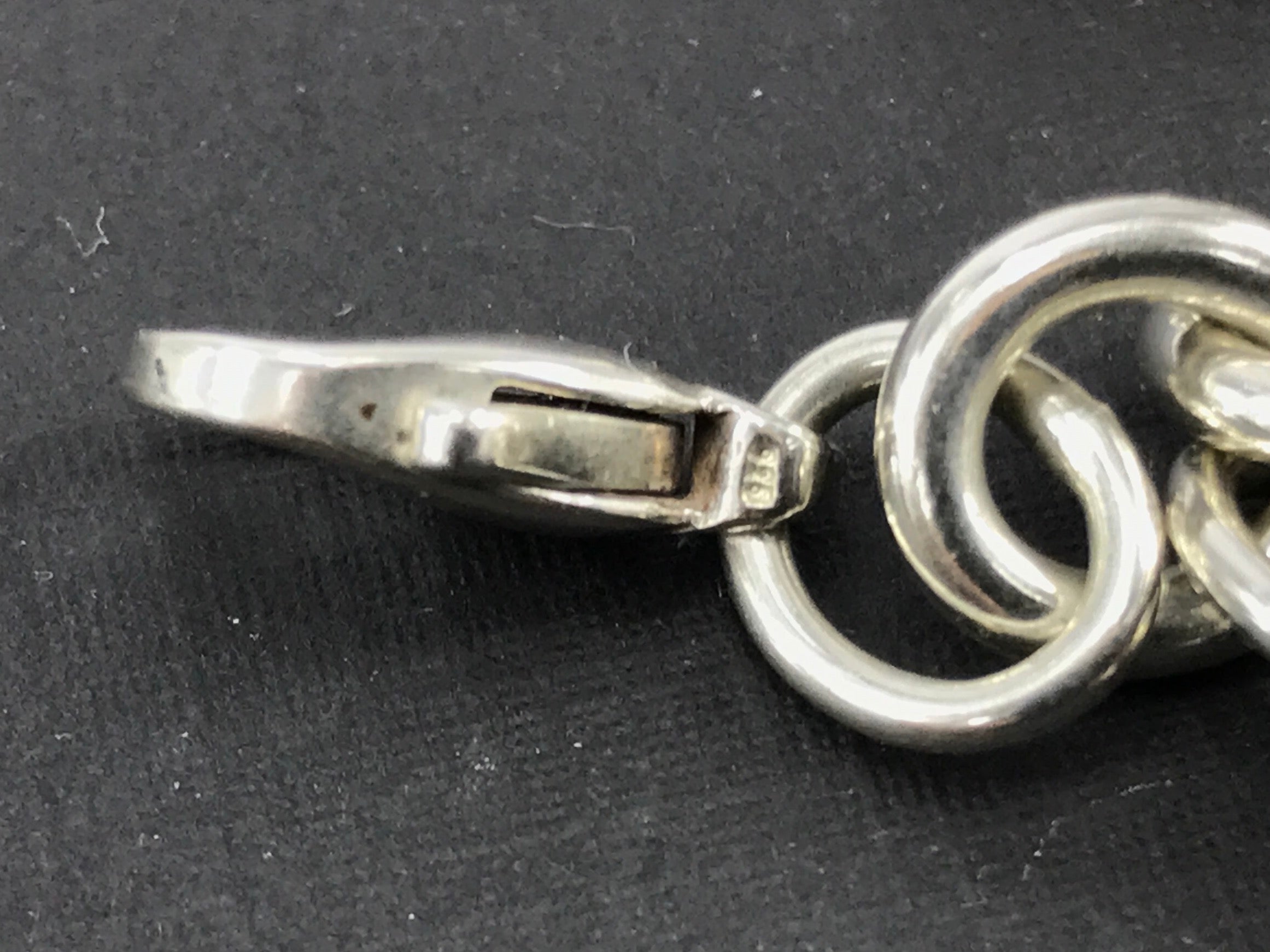 Tiffany & Co Sterling Silver Return to Tiffany Heart Tag Bracelet 7.5" - Queen May