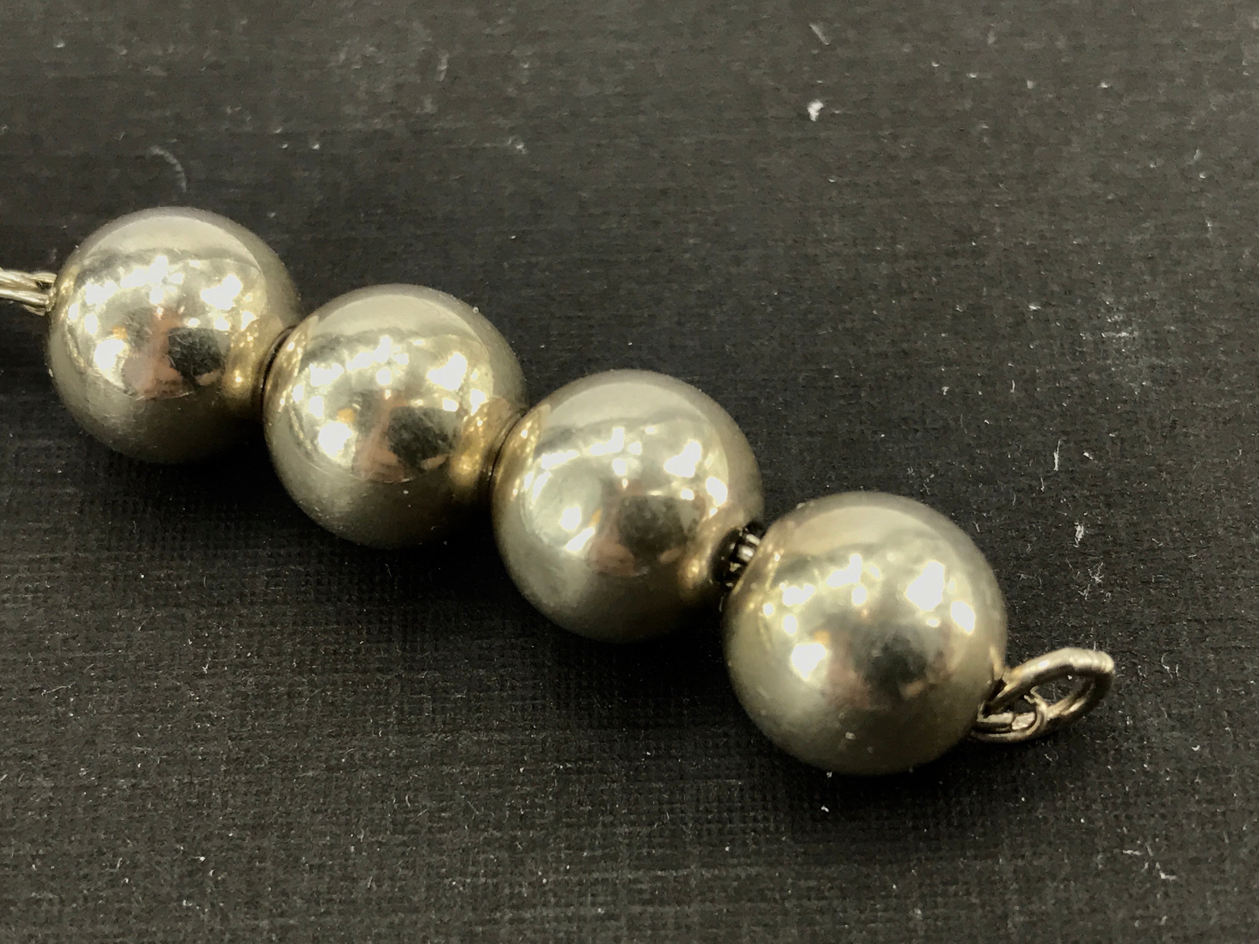 Tiffany & Co Sterling Silver 10mm 7.25" Long Bracelet - Queen May