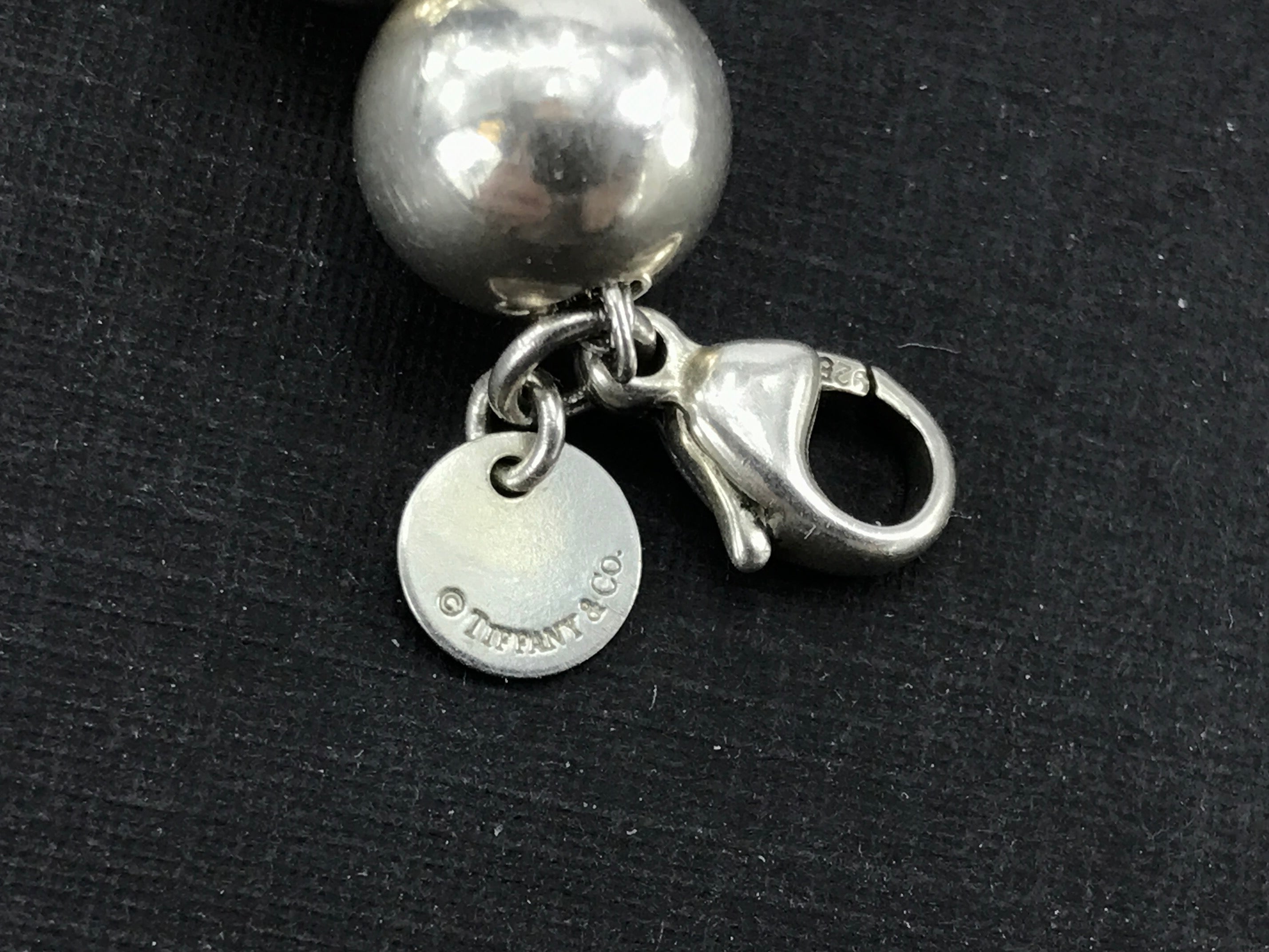 Tiffany & Co Sterling Silver 10mm 7.25" Long Bracelet - Queen May