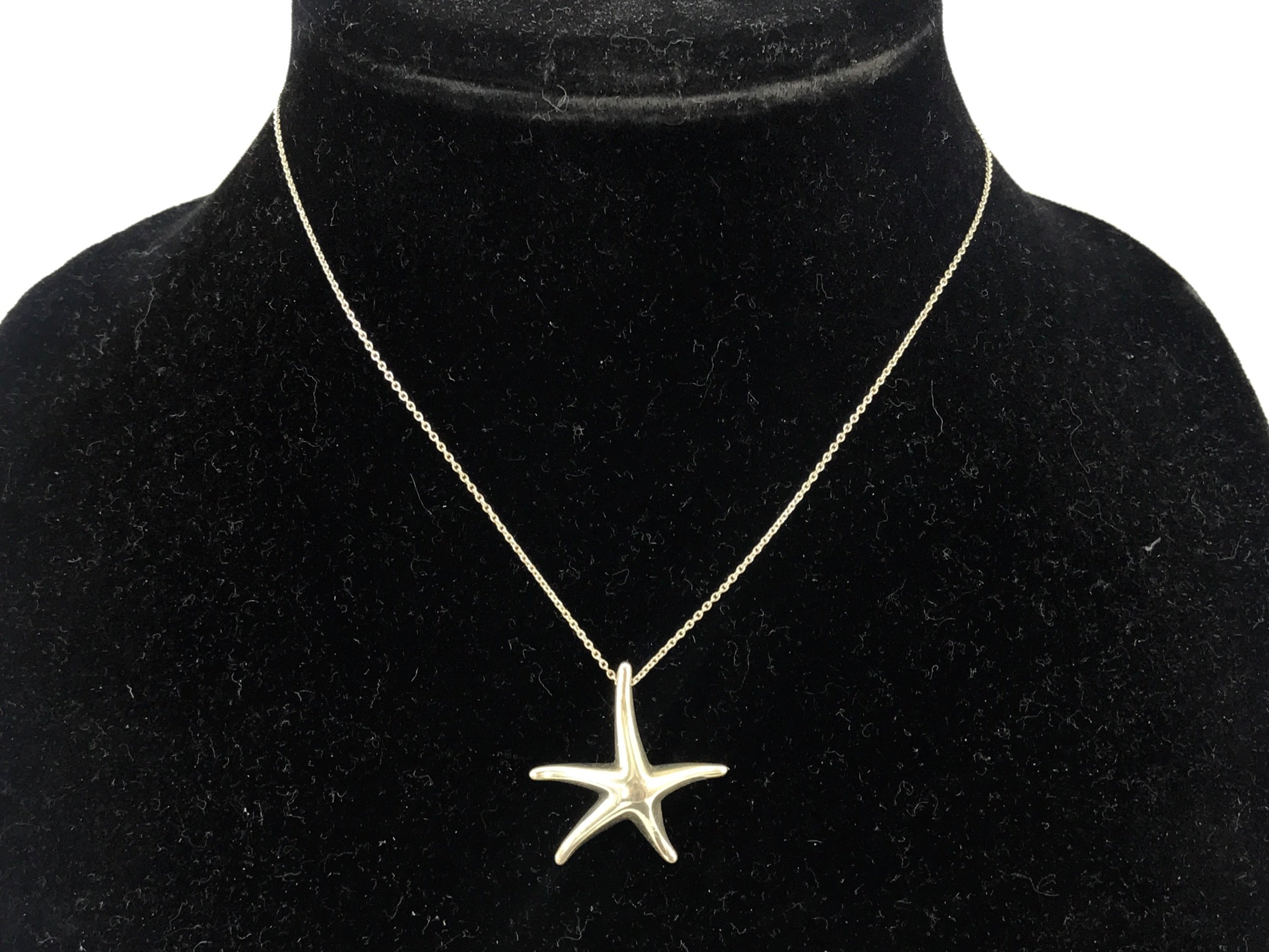 Tiffany & Co Elsa Peretti Sterling Silver Starfish Necklace - Queen May