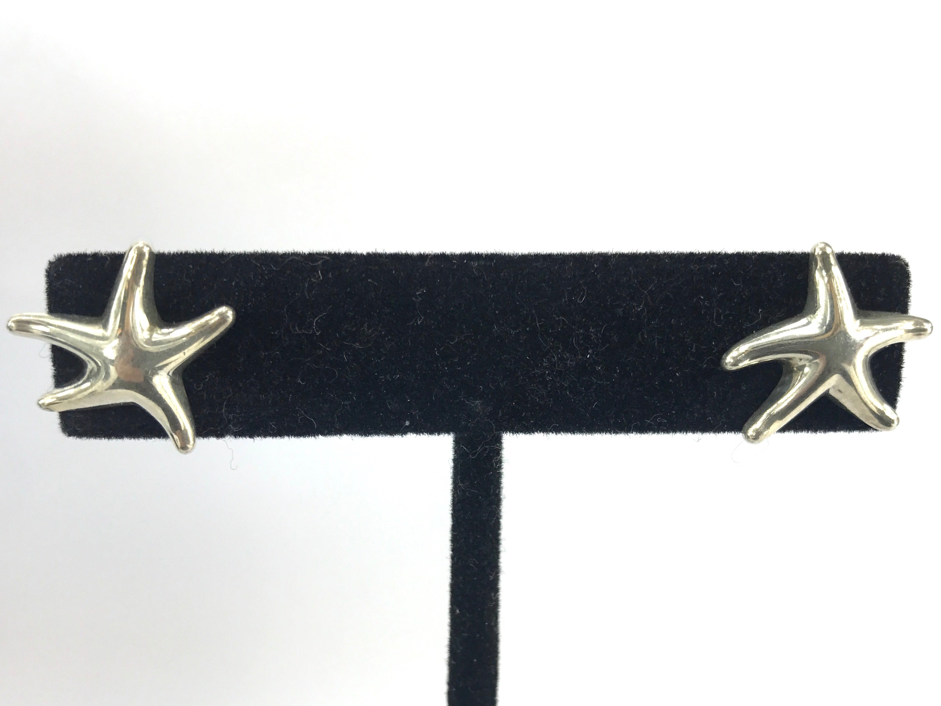 Tiffany & Co Elsa Peretti Sterling Silver Starfish Earrings - Queen May