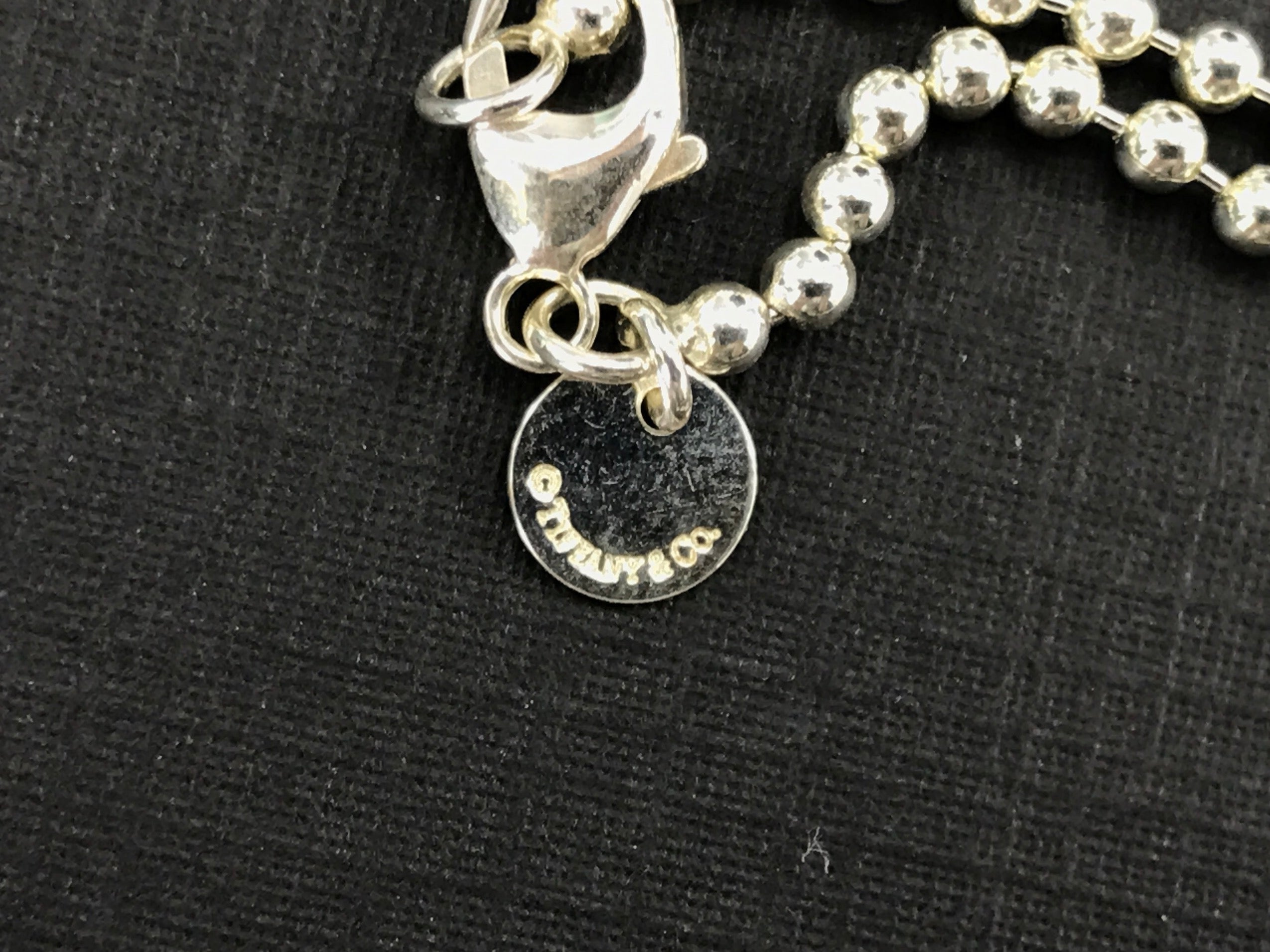 Tiffany & Co Sterling Silver Crown Key Pendant Necklace New in Box & Pouch - Queen May