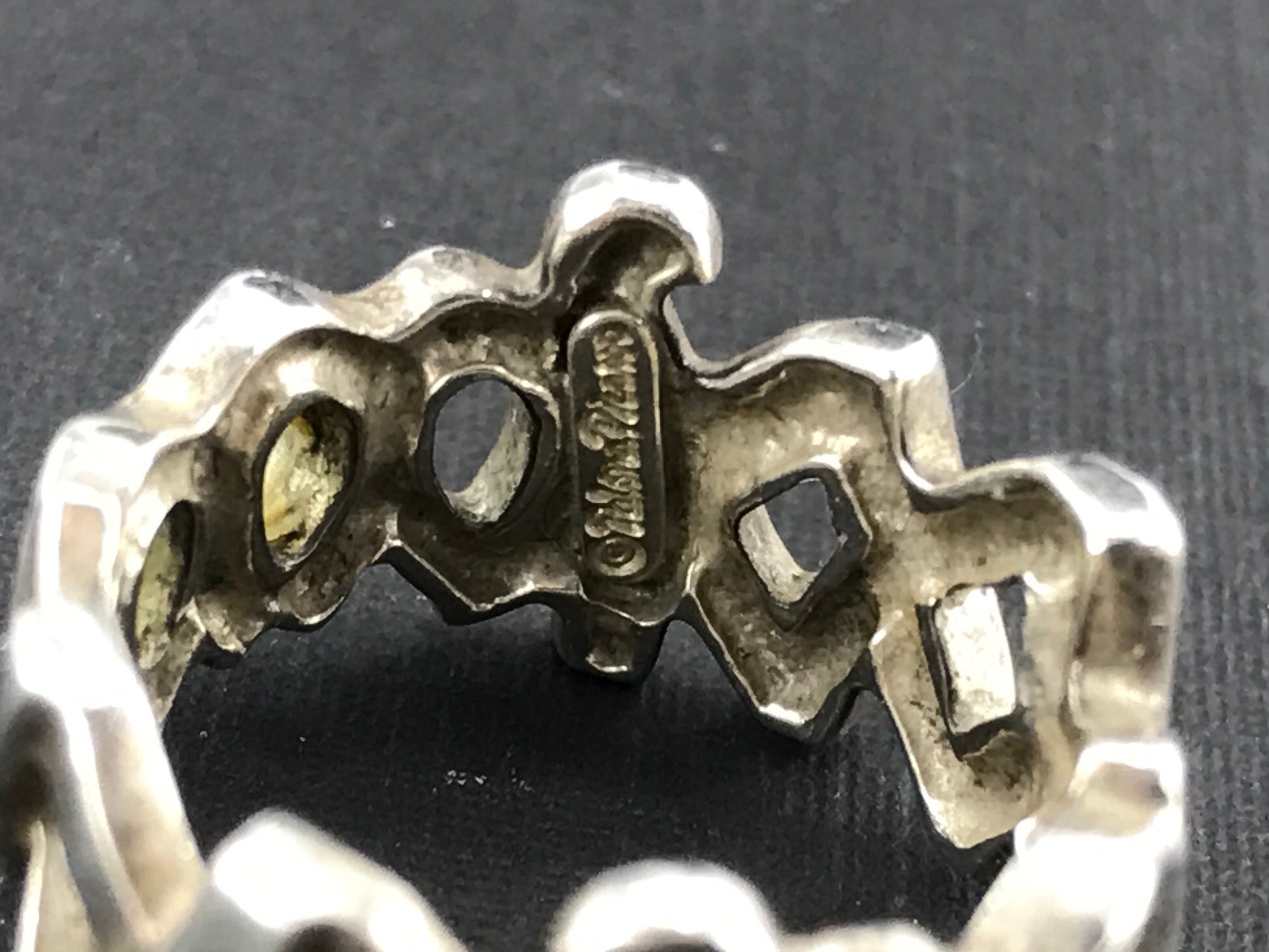 Tiffany & Co Sterling Silver Paloma Picasso Xo Ring Band Size 6.25 - Queen May