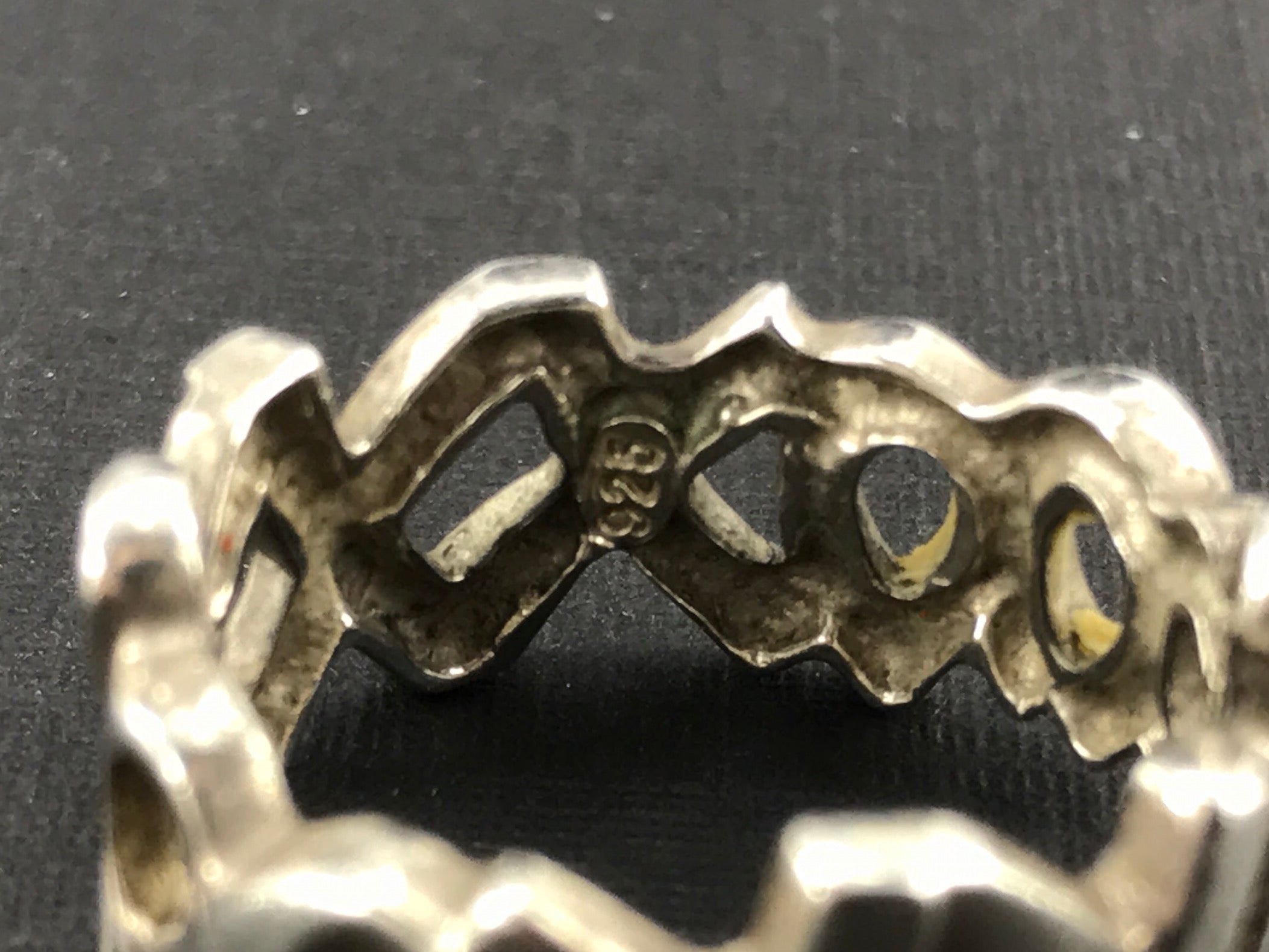 Tiffany & Co Sterling Silver Paloma Picasso Xo Ring Band Size 6.25 - Queen May