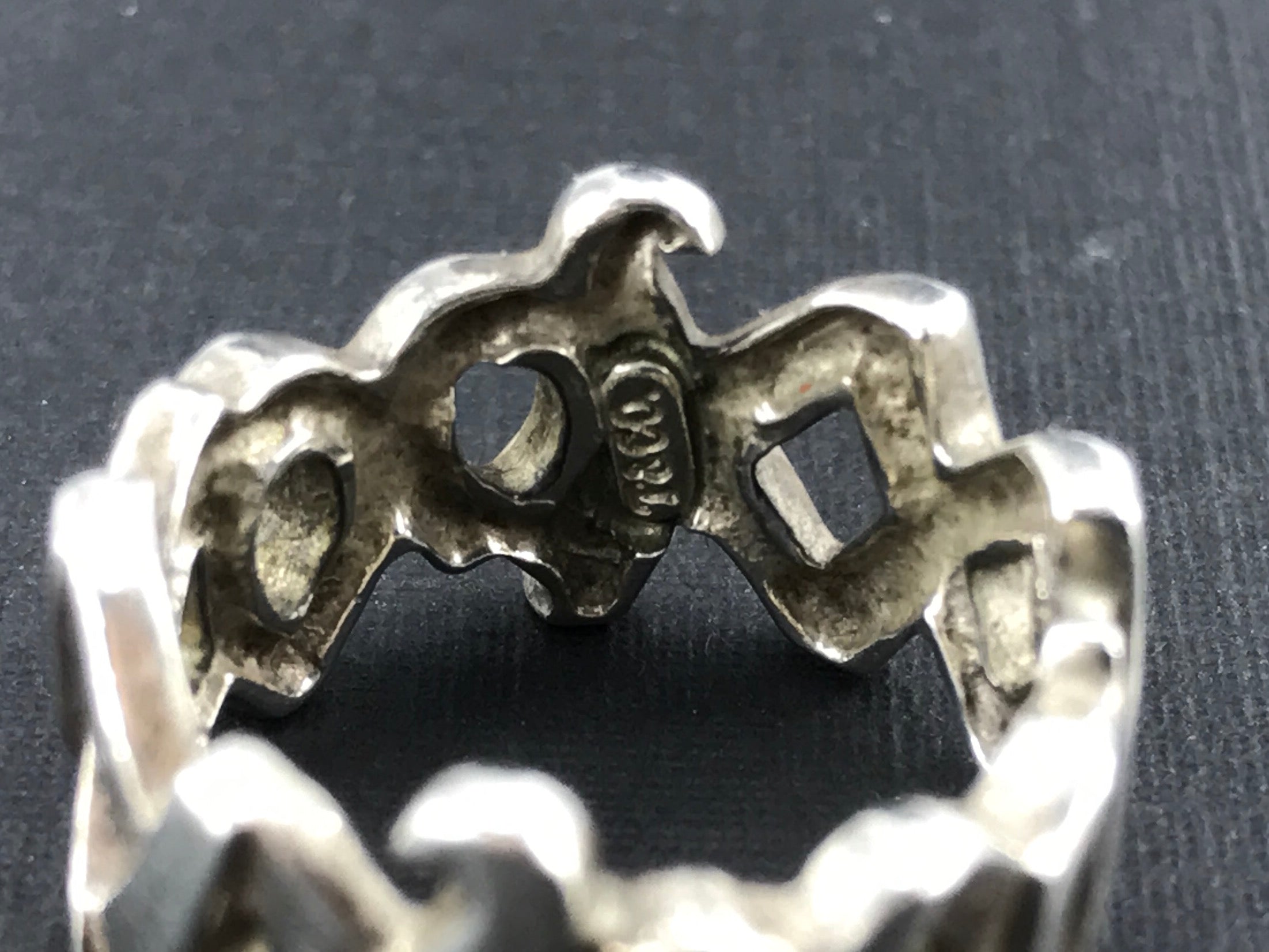 Tiffany & Co Sterling Silver Paloma Picasso Xo Ring Band Size 6.25 - Queen May