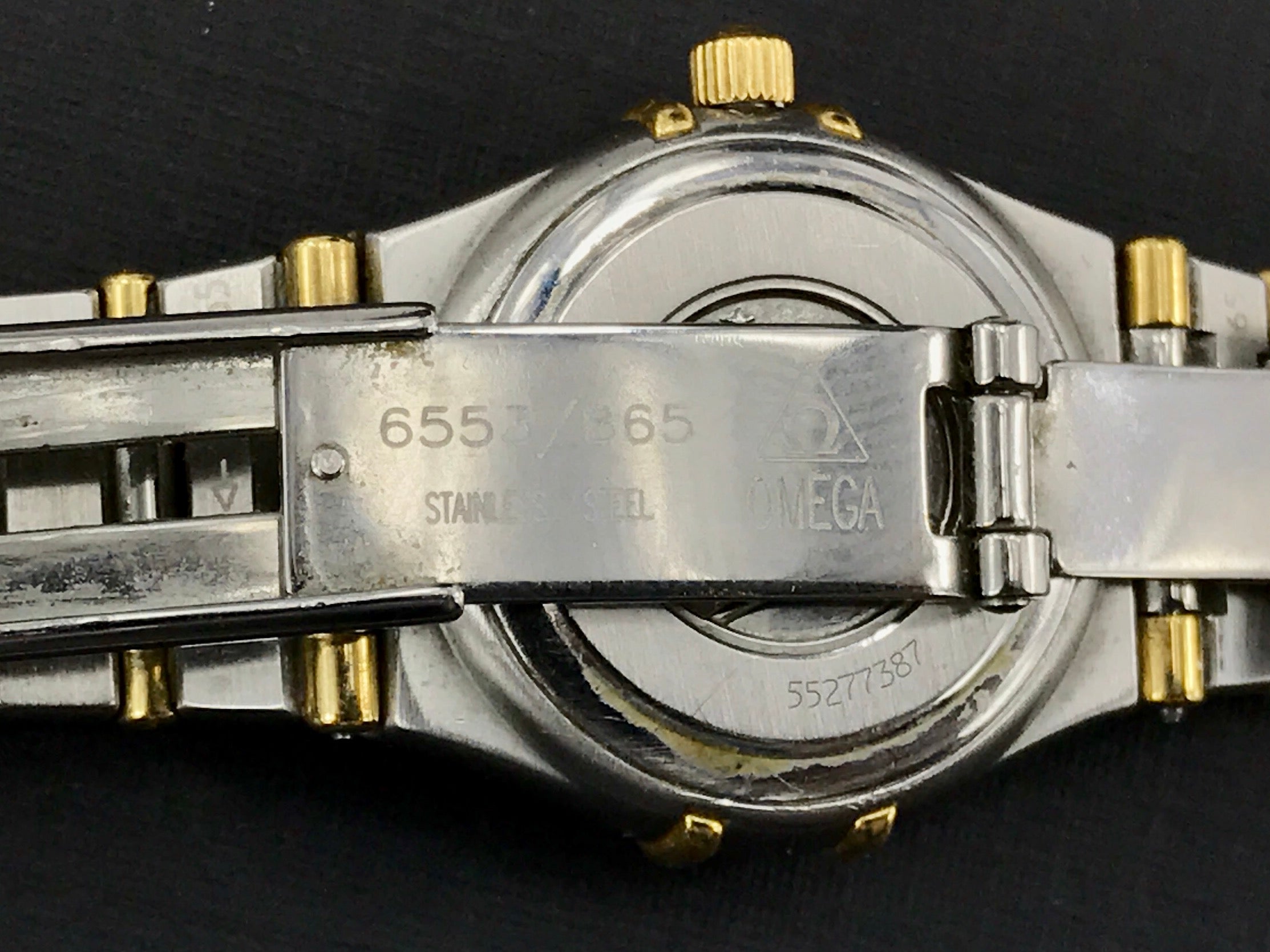 Omega Constellation Stainless Steel & 18K Gold Womens 25mm Watch c.1995 - Queen May