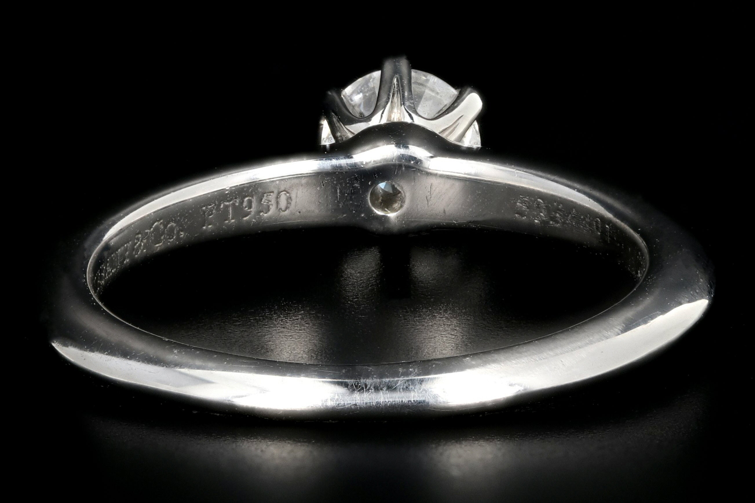 Tiffany & Co Platinum Diamond Solitaire Engagement Ring - Queen May