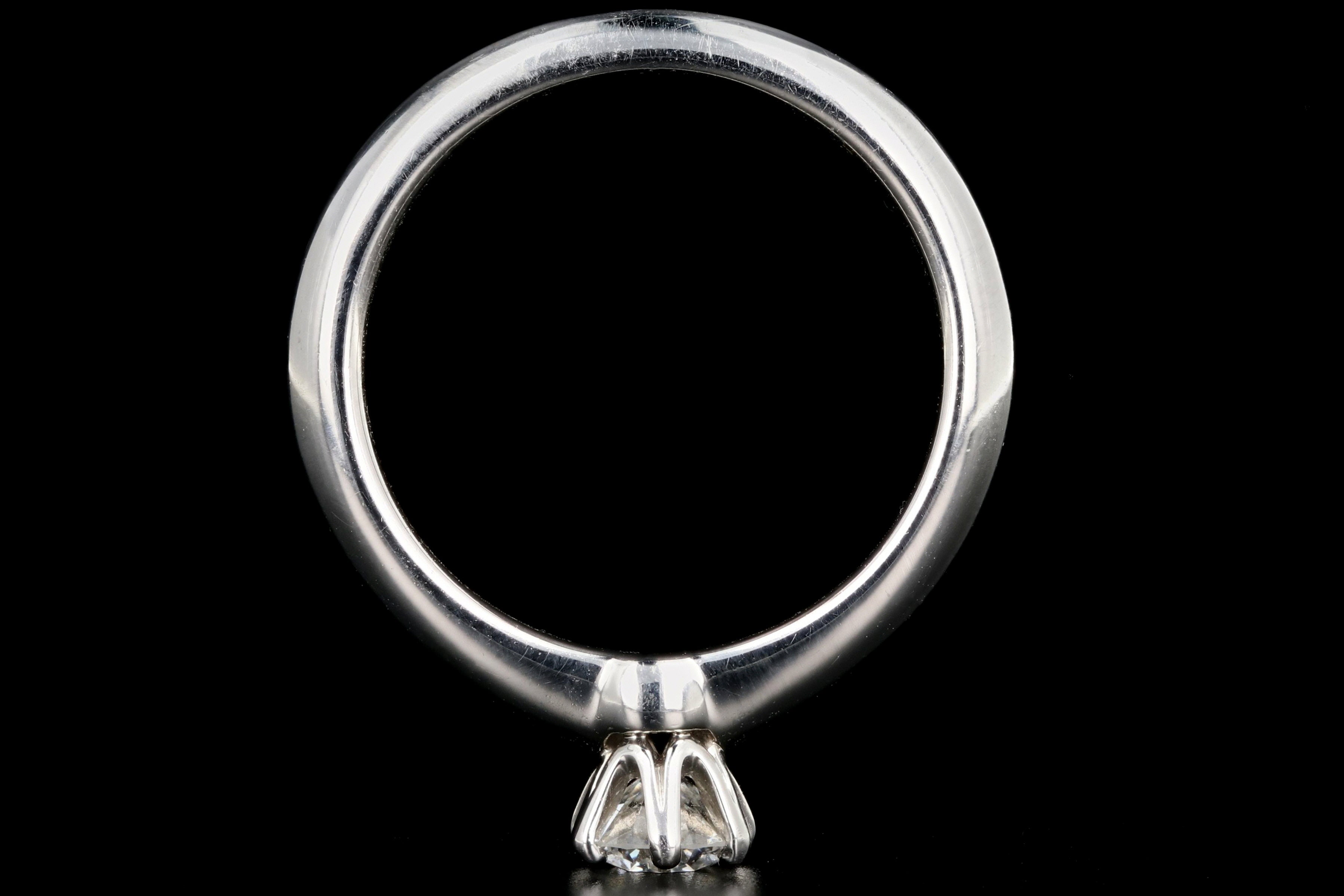 Tiffany & Co Platinum Diamond Solitaire Engagement Ring - Queen May
