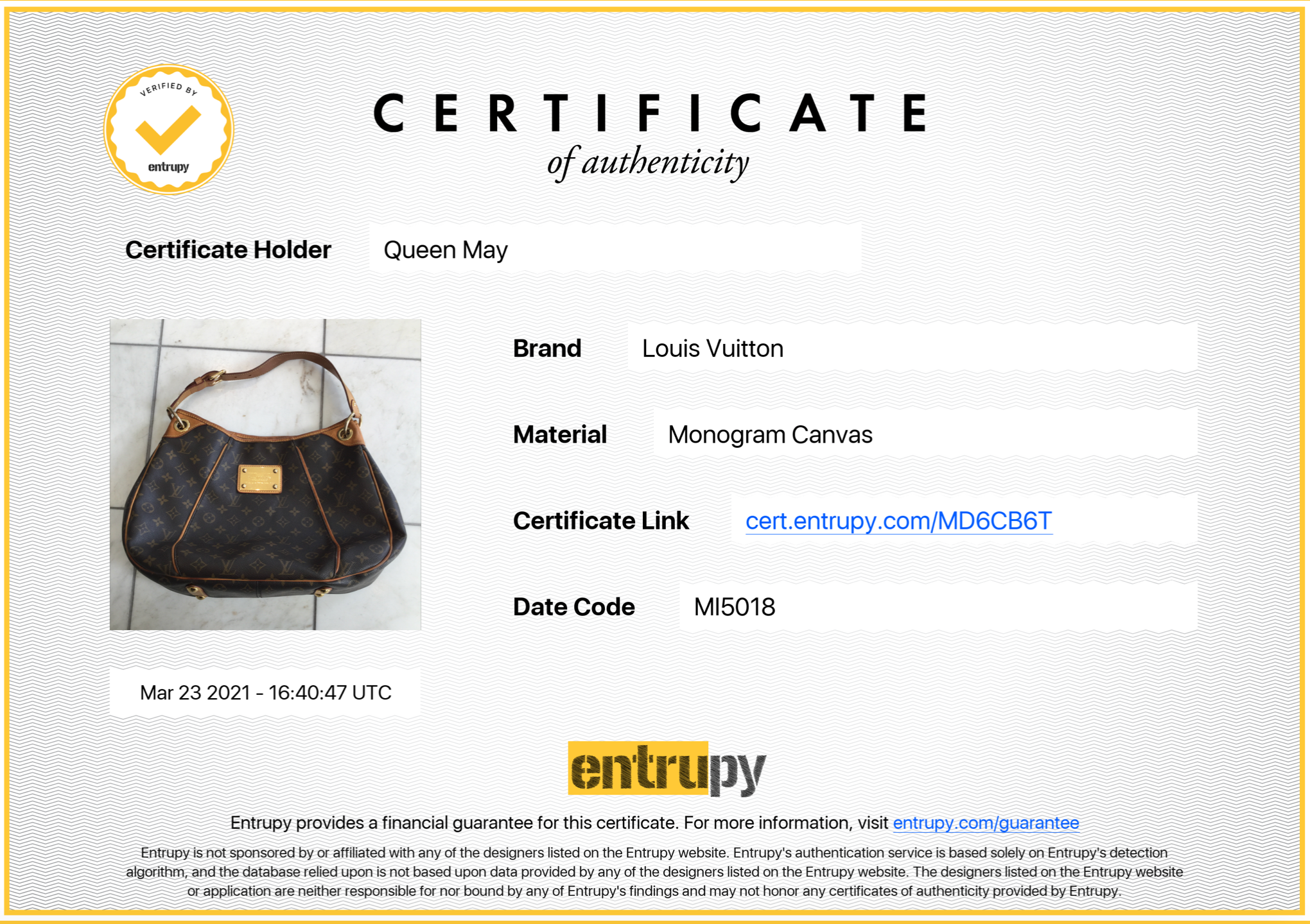 Louis Vuitton Monogram Galliera PM - Queen May
