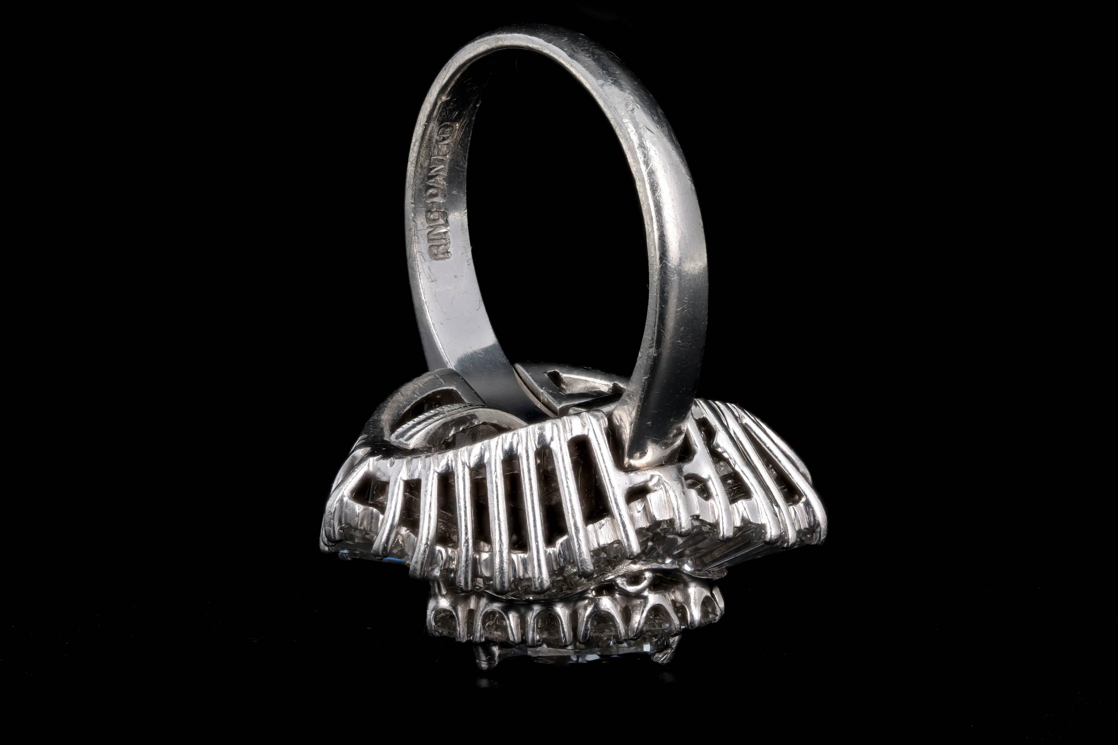 Platinum 1.5 Carat Heart Shape Diamond Ballerina Convertible Pendant Ring - Queen May