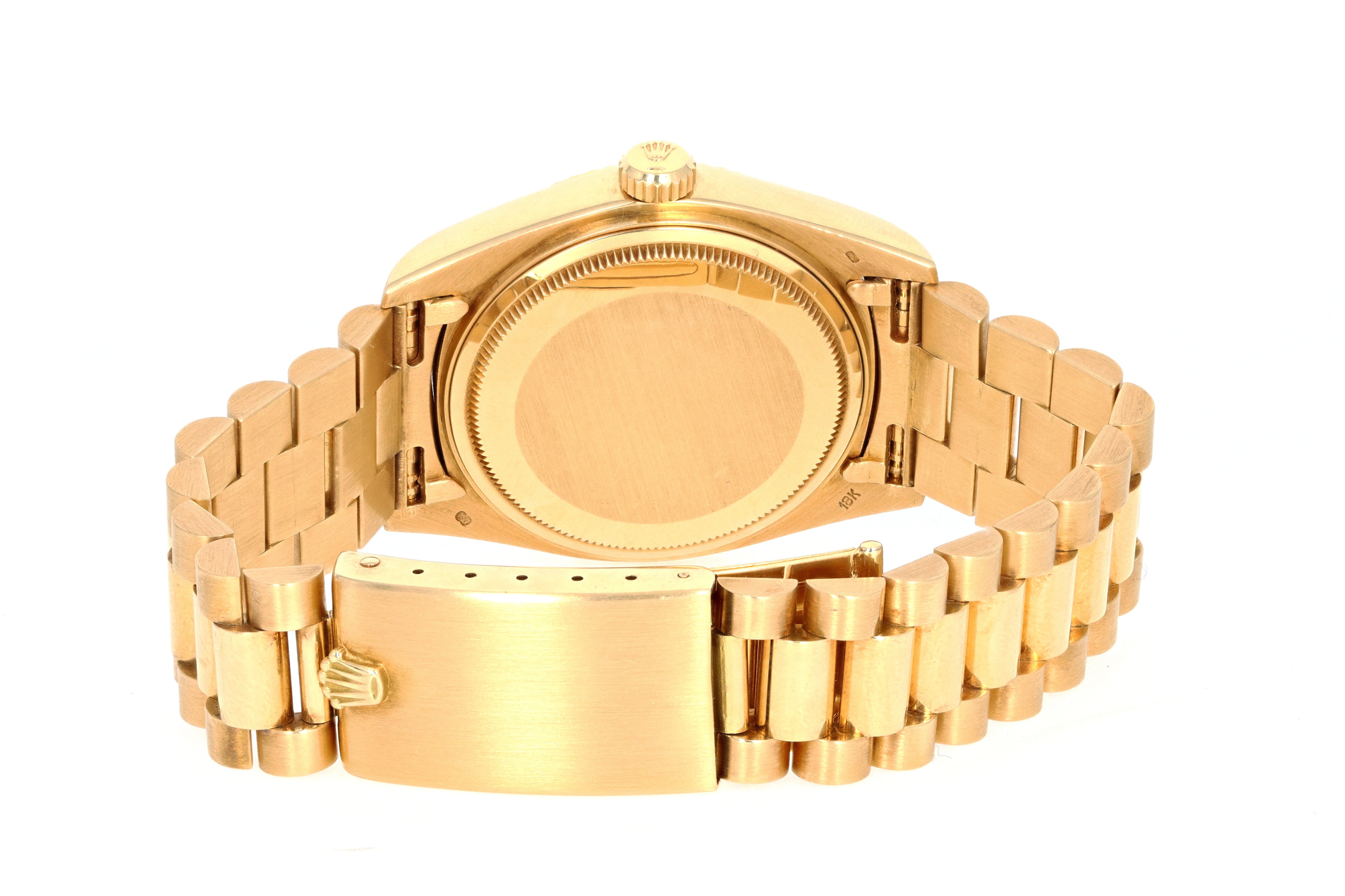 Rolex President 18038 Tiffany & Co. Black Dial - Queen May