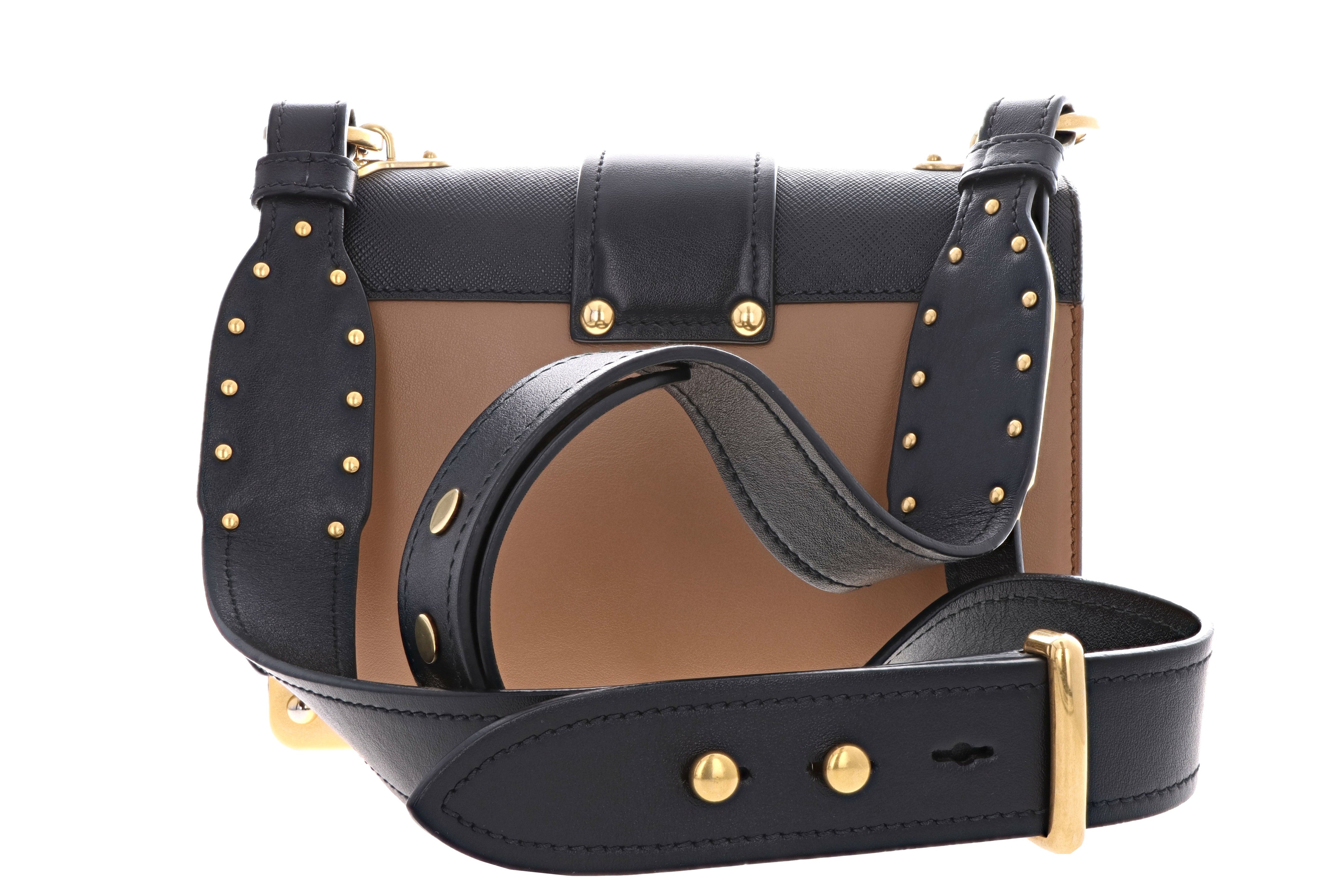 Prada City Calf Cahier Shoulder Bag - Queen May