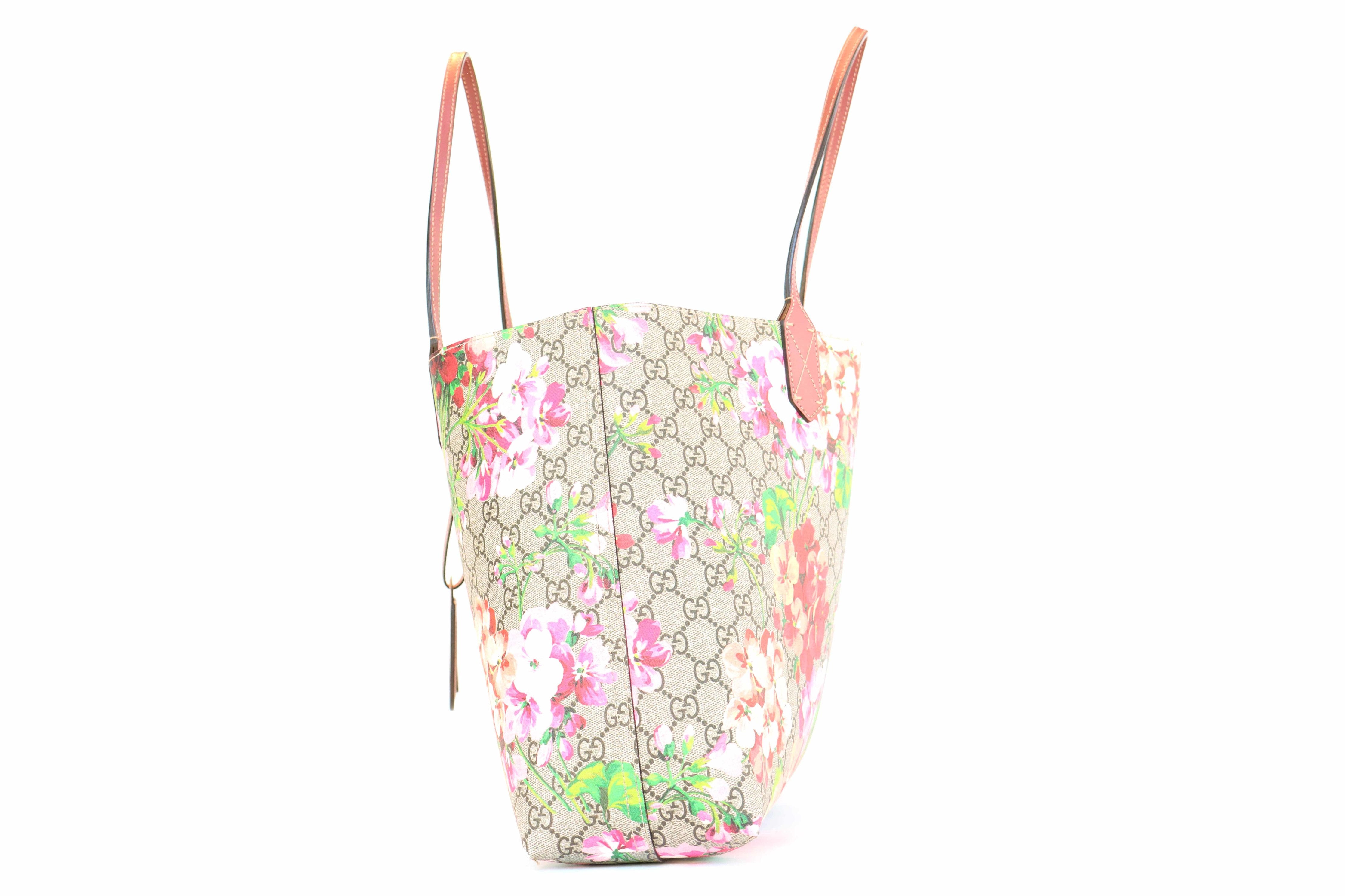 Gucci Large Reversible GG Blooms Tote - Queen May