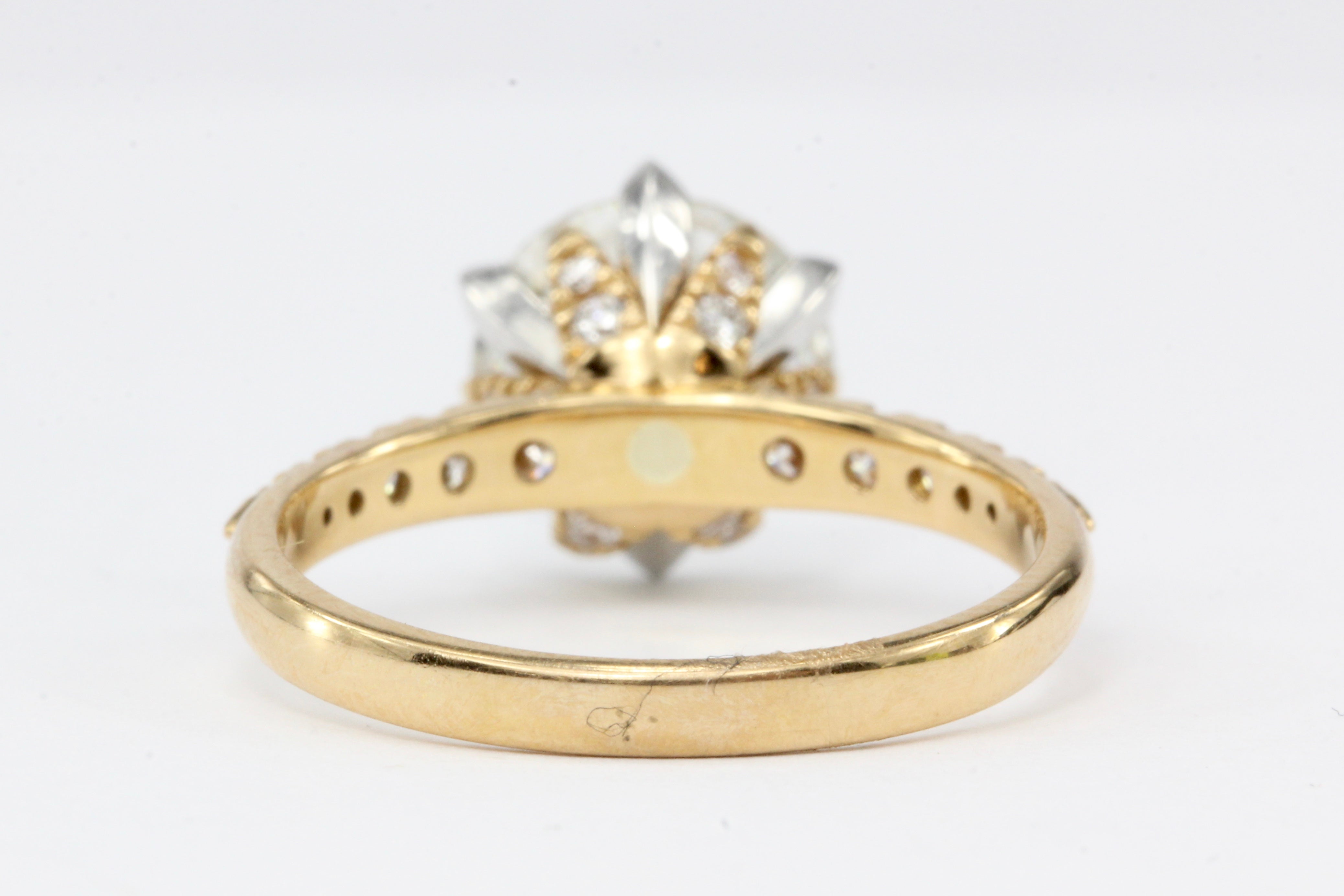 Rose Gold 2.62 CTW Diamond Engagement Ring GIA Cert - Queen May