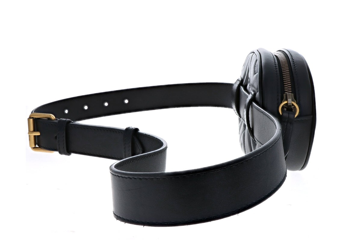 Gucci GG Marmont Matelasse Belt Bag - Queen May