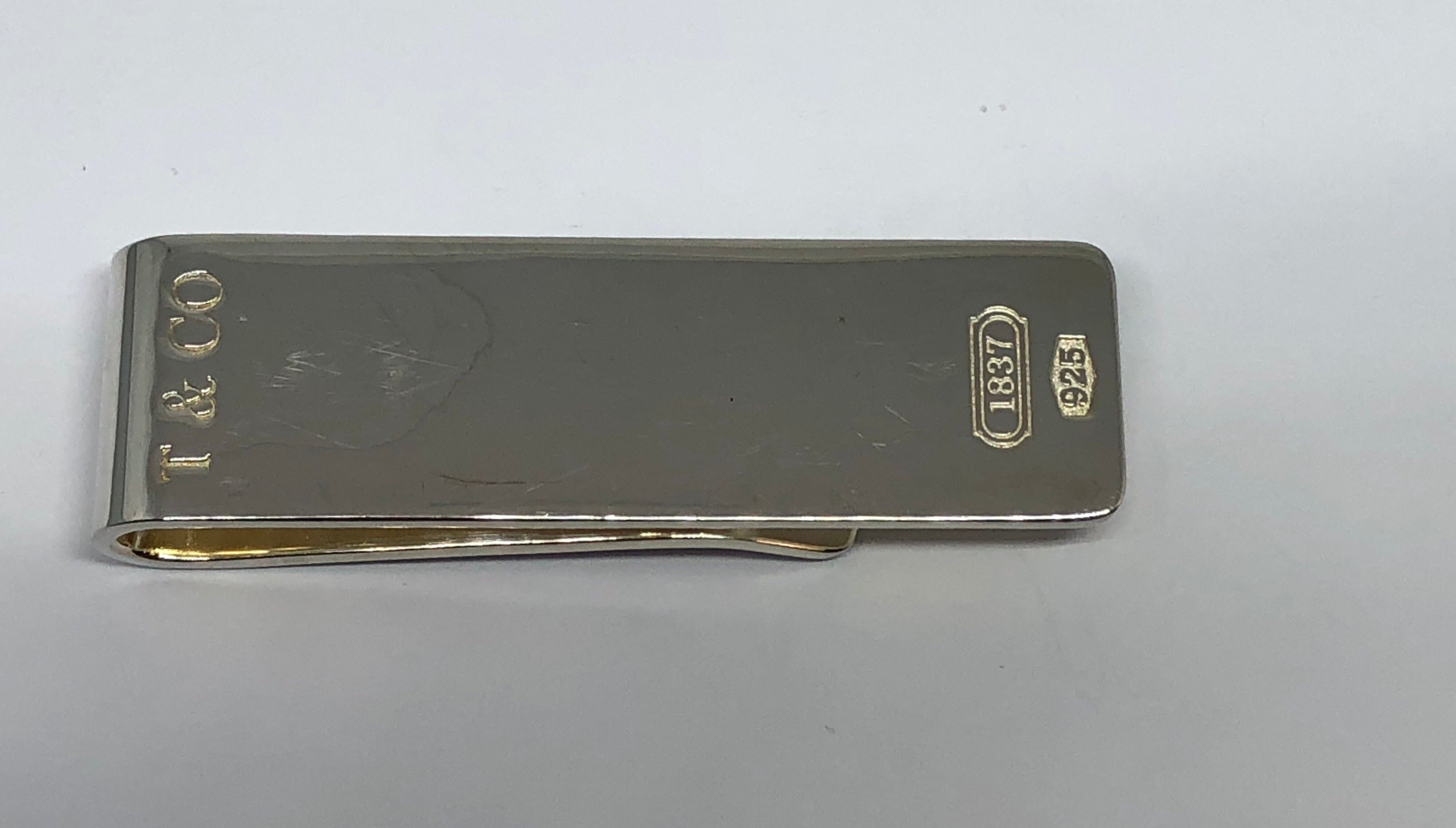 Tiffany & Co 1837 Sterling Silver Money Clip - Queen May