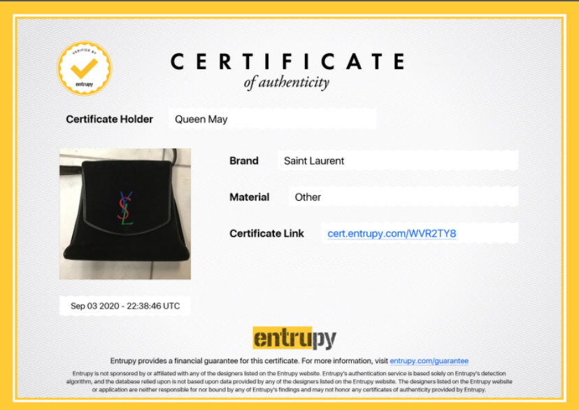 Vintage Saint Laurent Suede Crossbody - Queen May