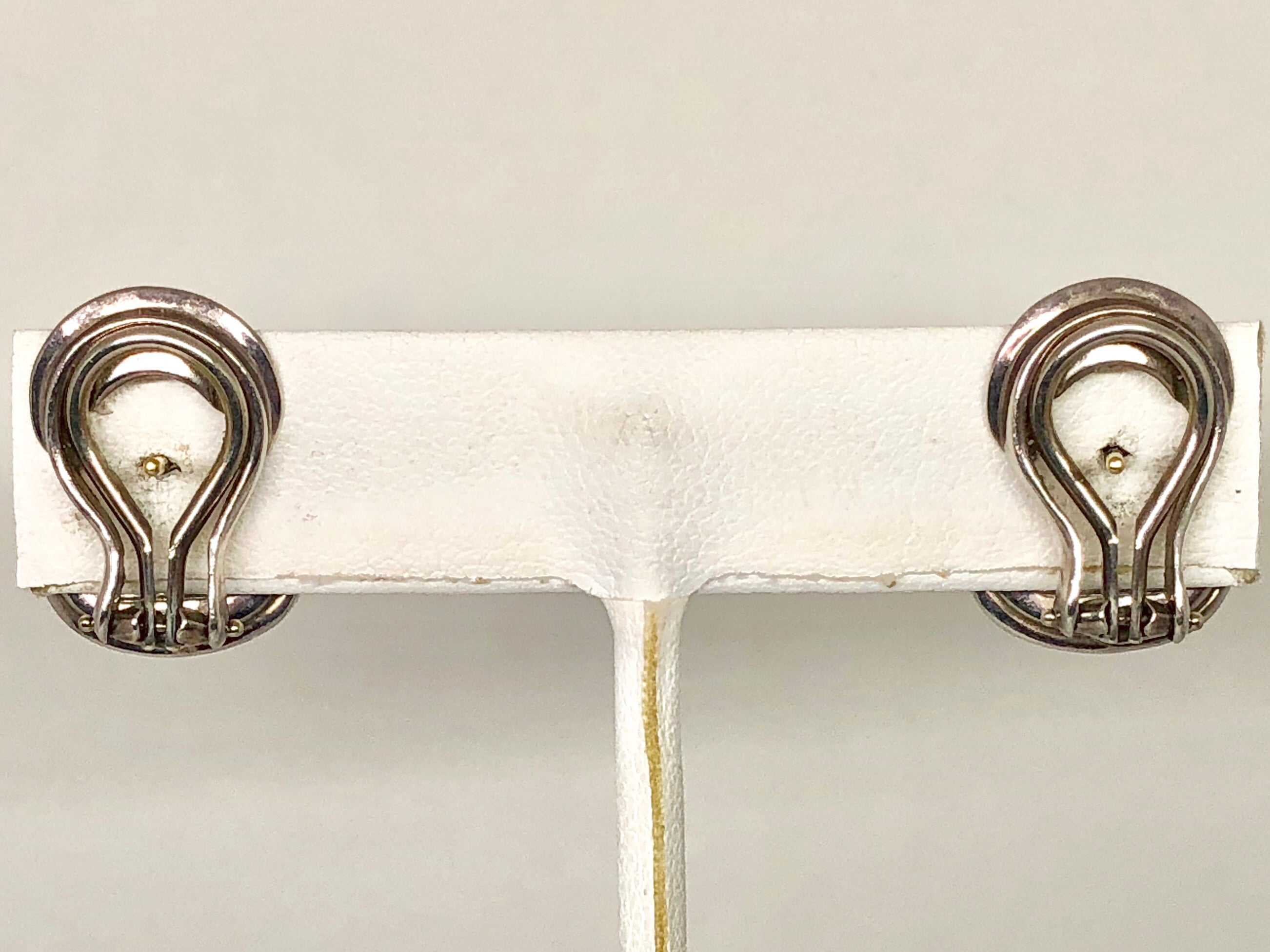 David Yurman Pave Diamond Albion Sterling Silver 18K Gold Earrings - Queen May
