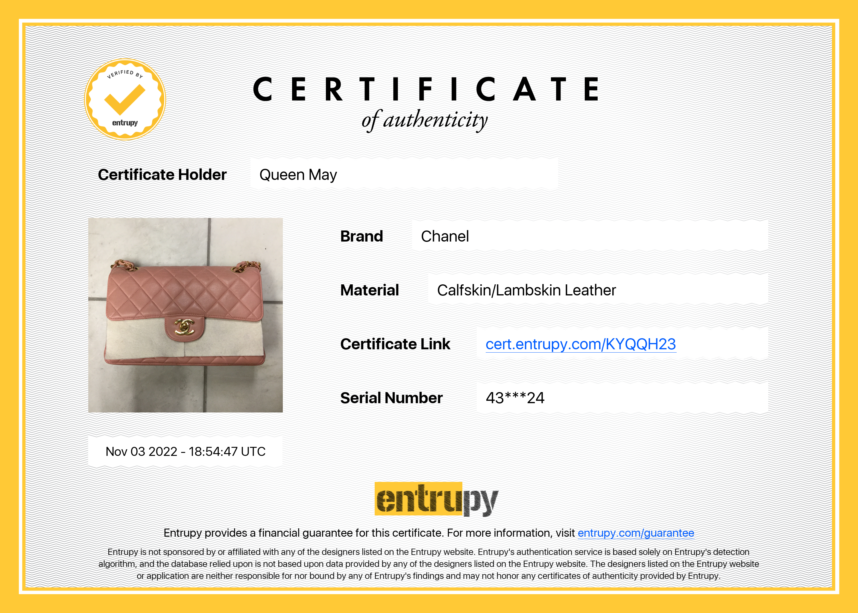 Rare Chanel Pink Lambskin Double Turnlock Flap Bag - Queen May