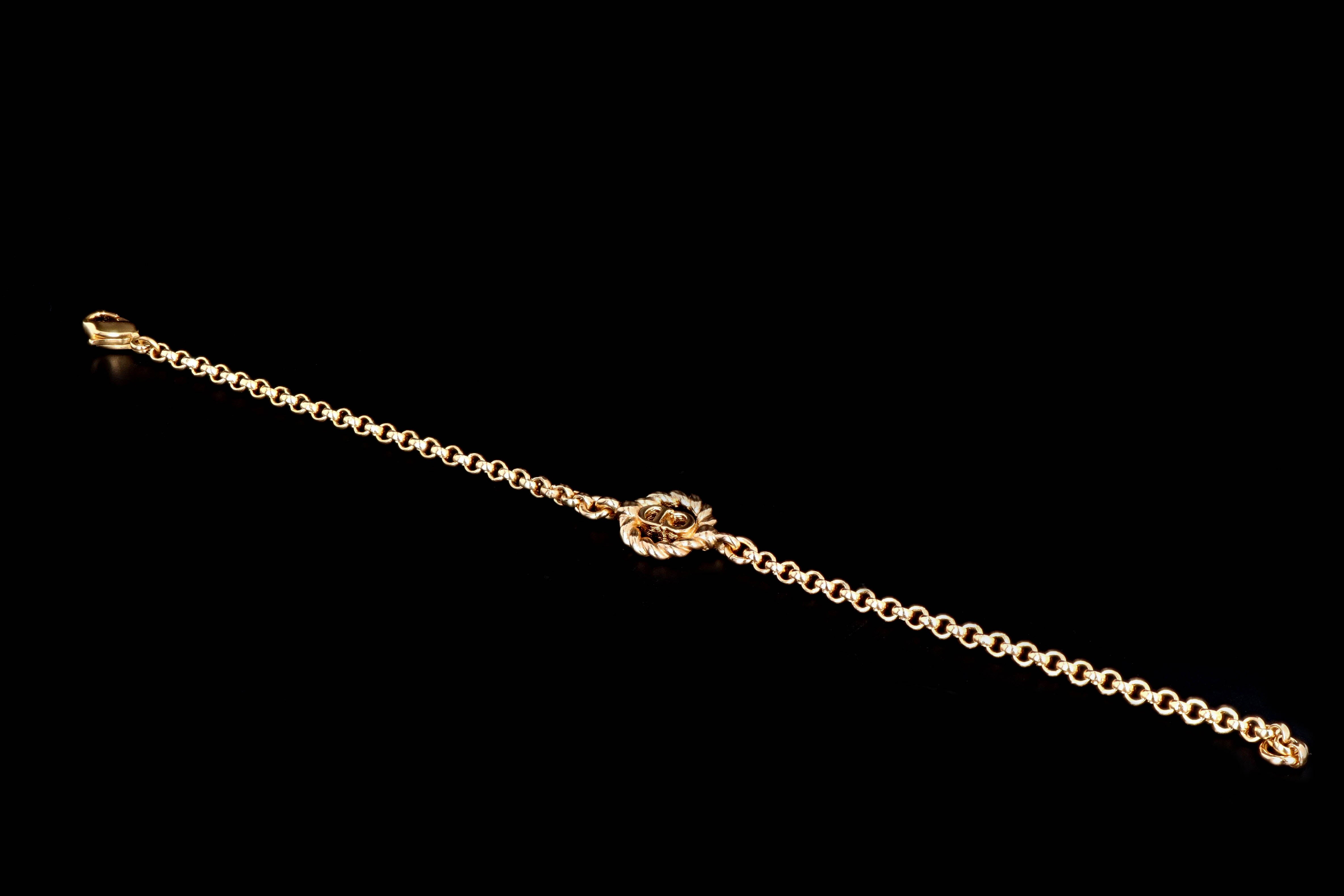 Vintage Christian Dior Logo Bracelet - Queen May