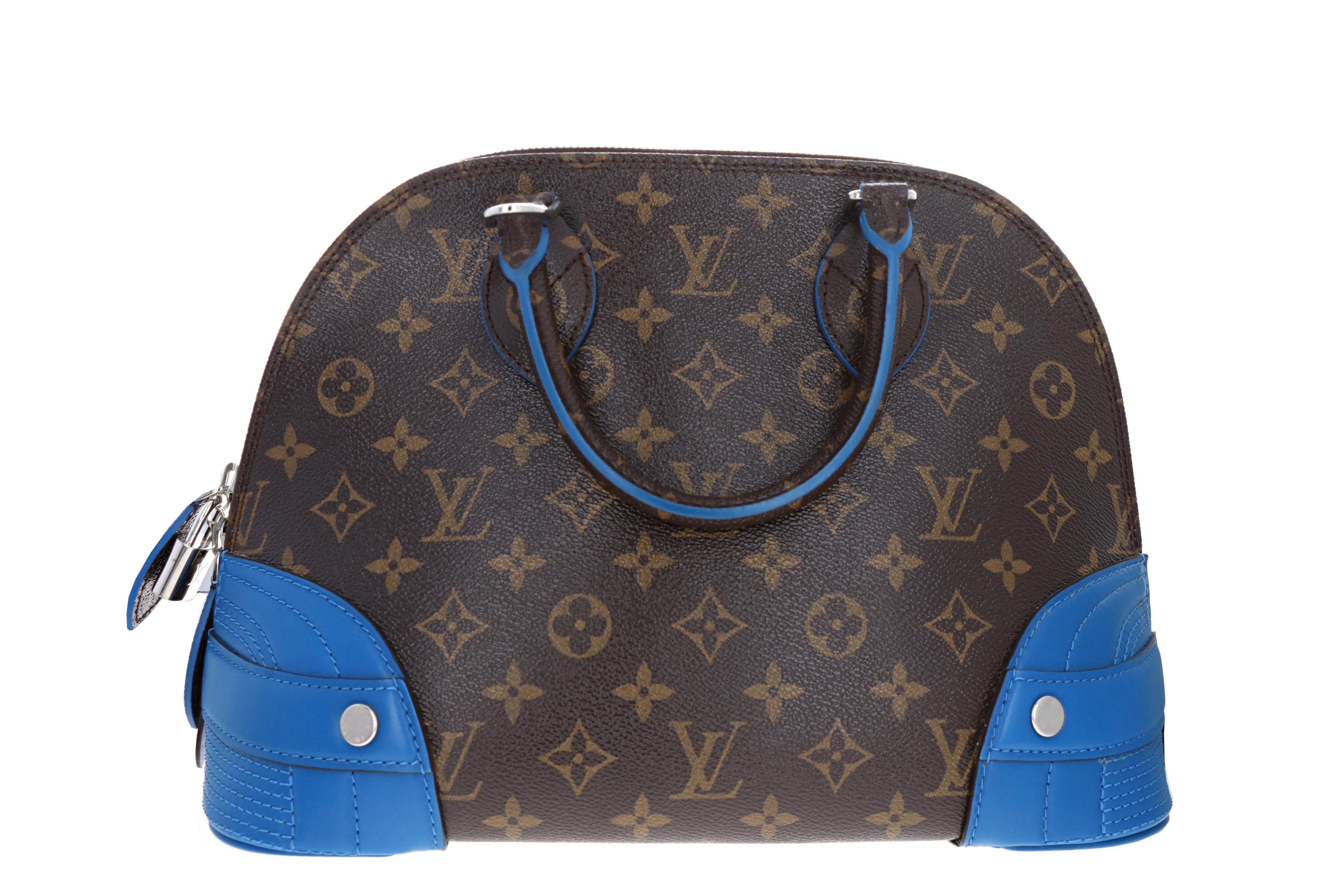 Louis Vuitton Limited Edition Shiny Monogram Canvas Alma PM Bag - Queen May