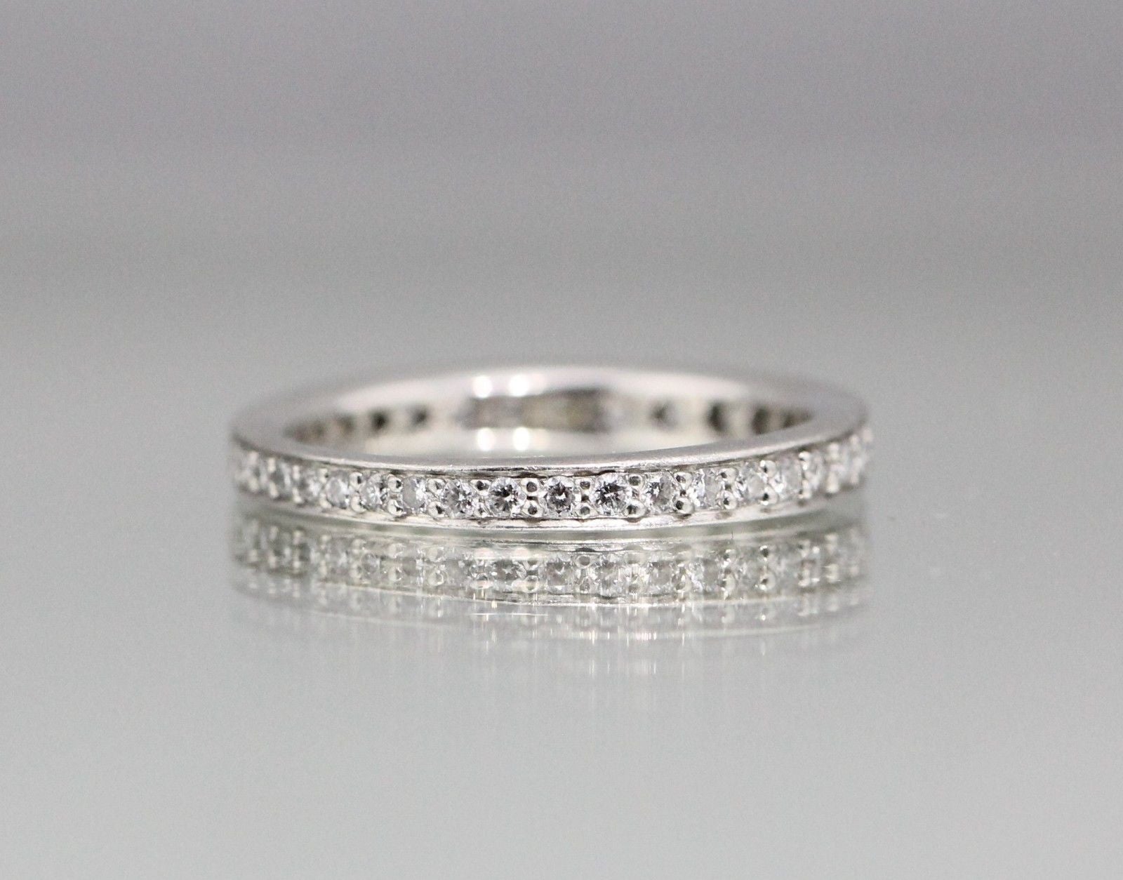 Ritani Micropave Diamond Eternity Band in Palladium Size 6 - Queen May