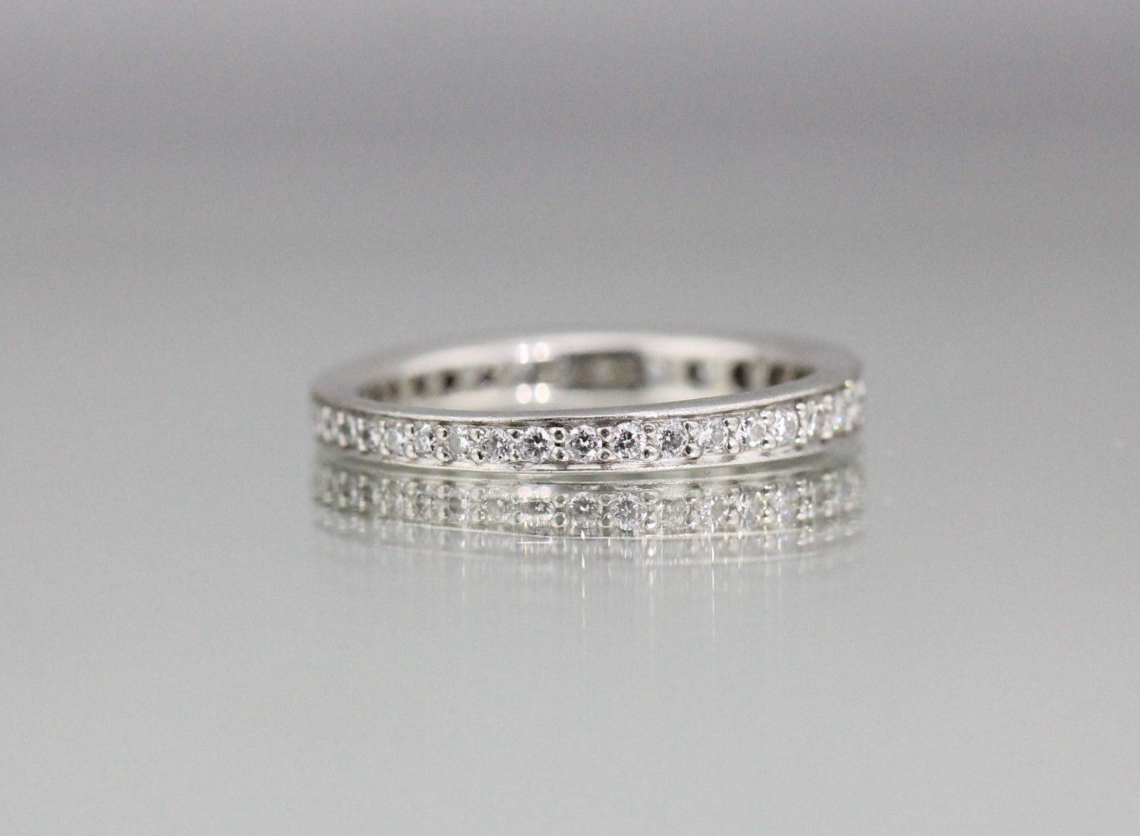 Ritani Micropave Diamond Eternity Band in Palladium Size 6 - Queen May