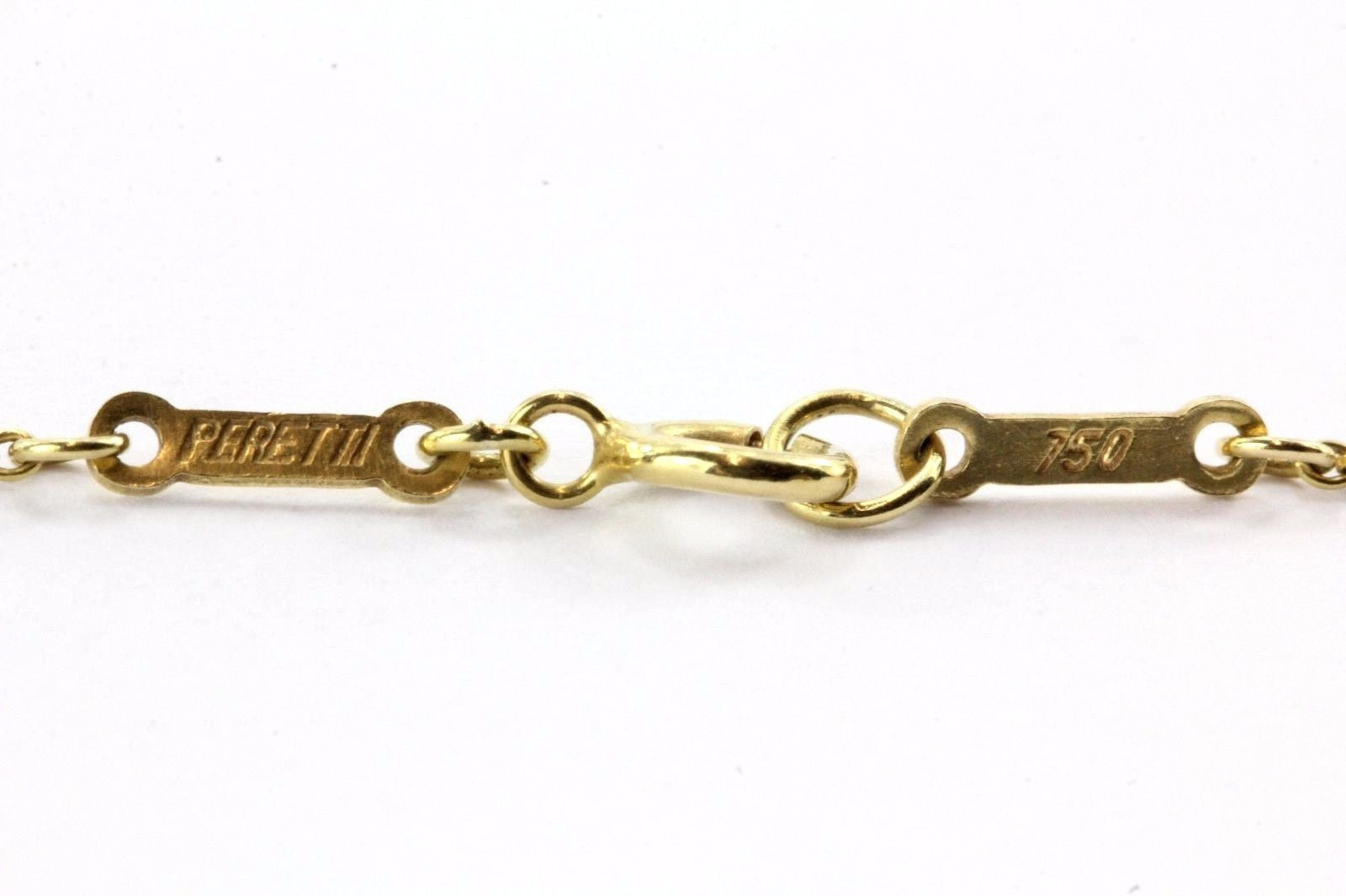 Tiffany & Co Elsa Peretti 18k 750 Yellow Gold Round Pendant Necklace - Queen May