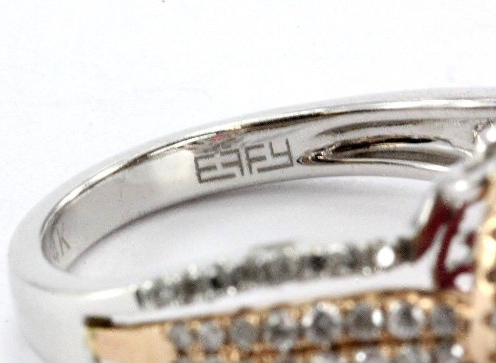 14K White & Rose Gold EFFY Ruby Royale, Diamond & Ruby Ring - Queen May