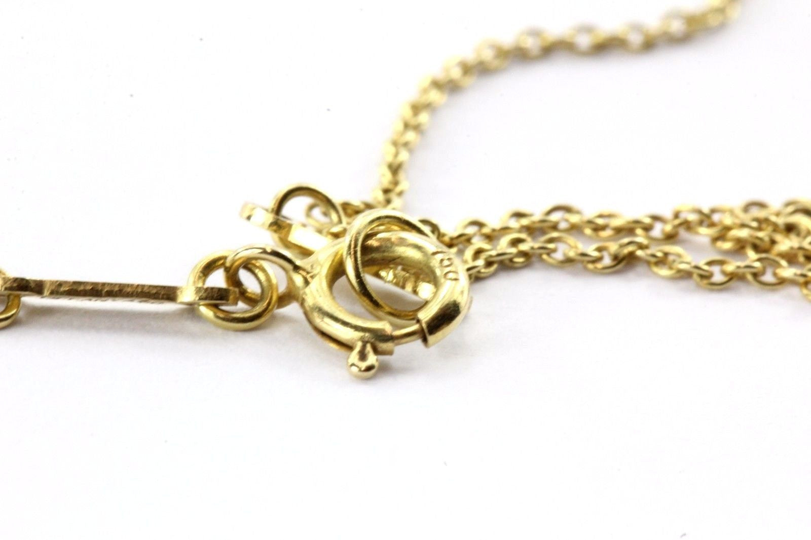 Tiffany & Co Elsa Peretti 18k 750 Yellow Gold Round Pendant Necklace - Queen May