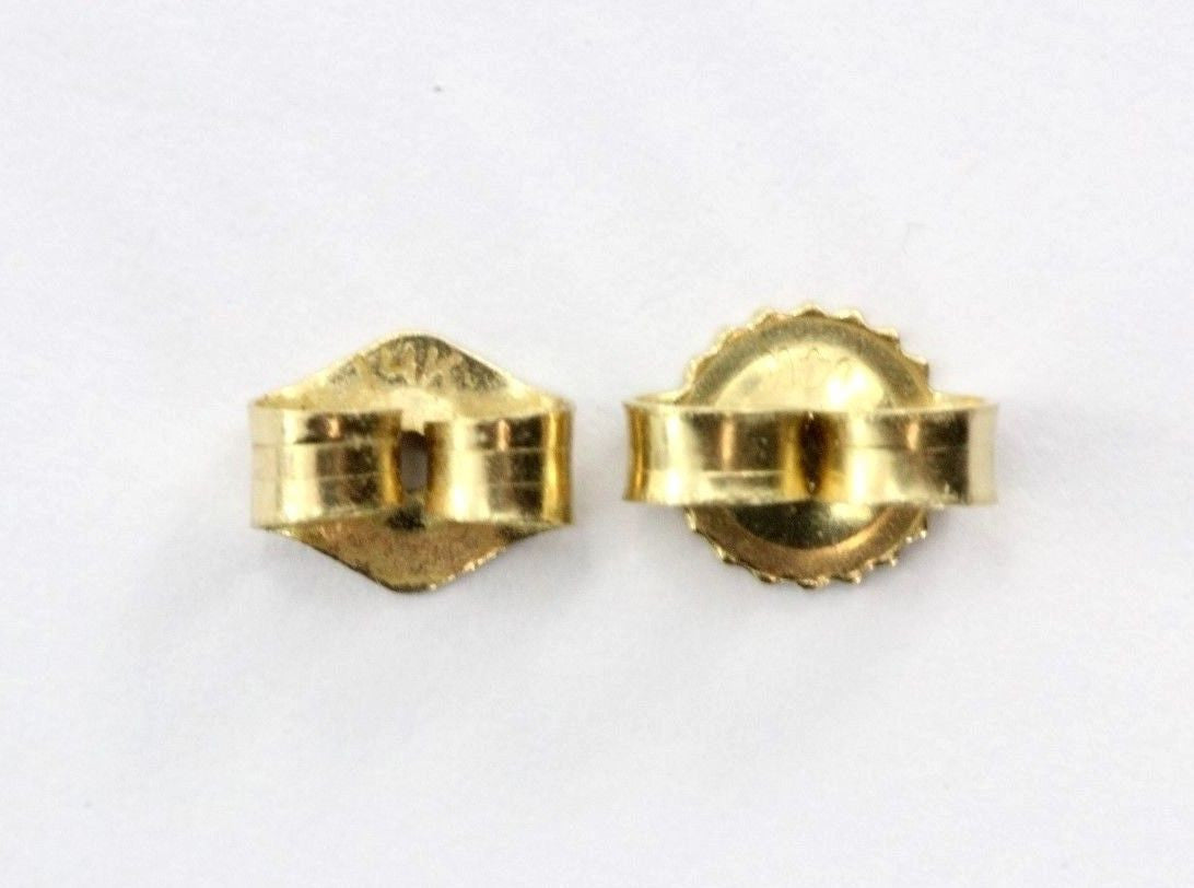 14K Gold Amethyst & Diamond Drop Dangle Earrings - Queen May