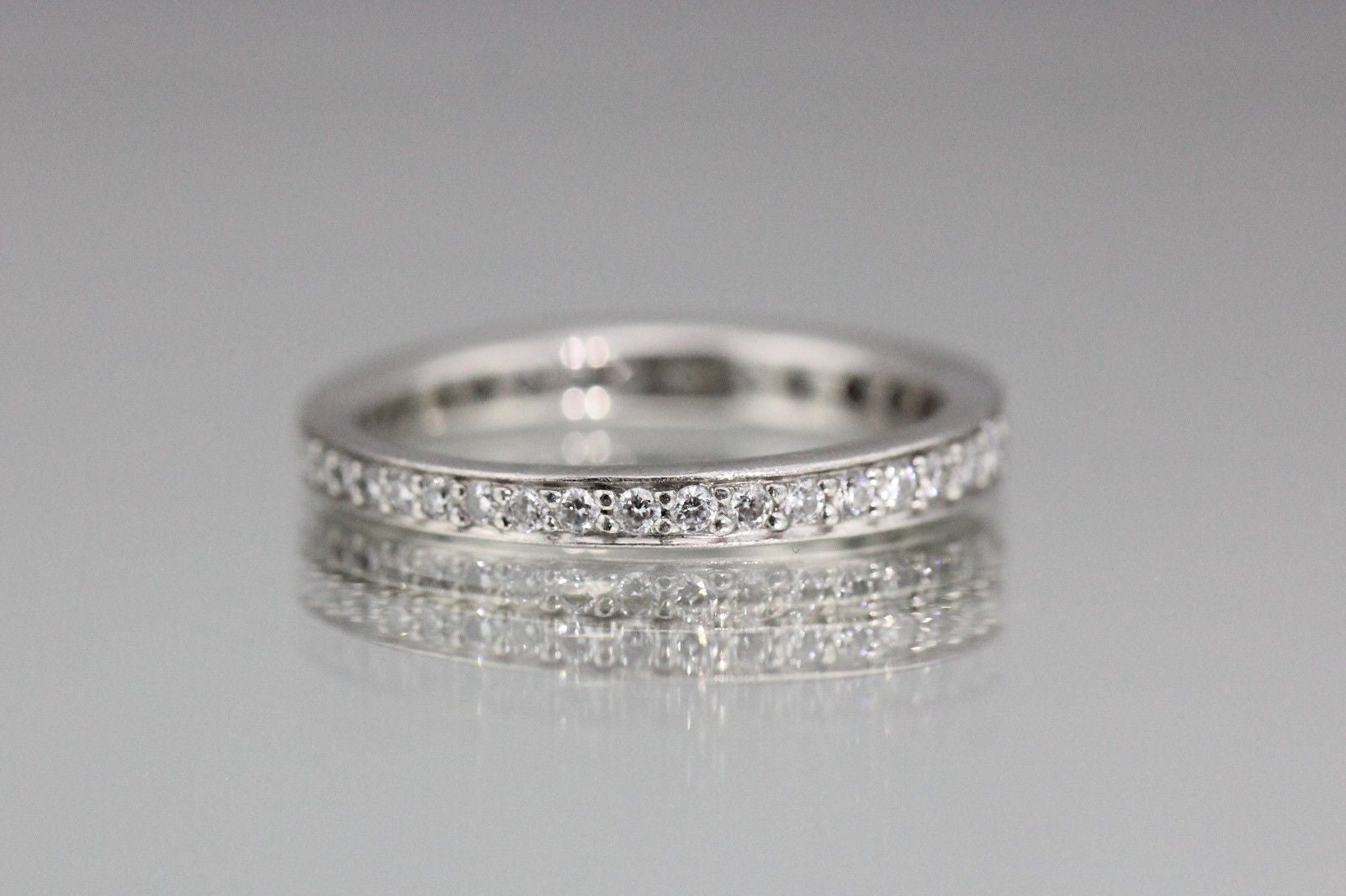 Ritani Micropave Diamond Eternity Band in Palladium Size 6 - Queen May