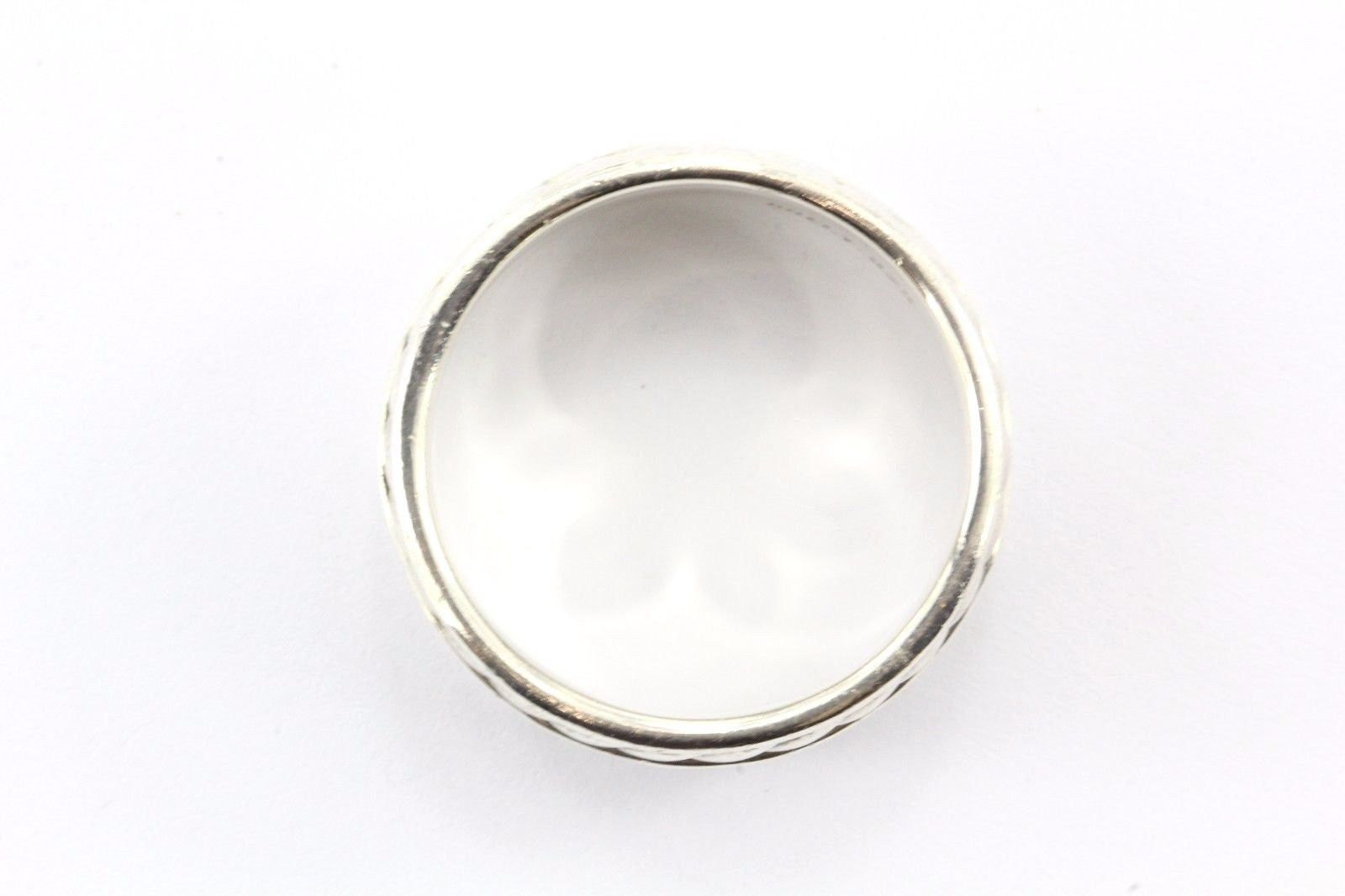 David Yurman Men's Chevron Band Ring Sterling Silver Size 11 - Queen May