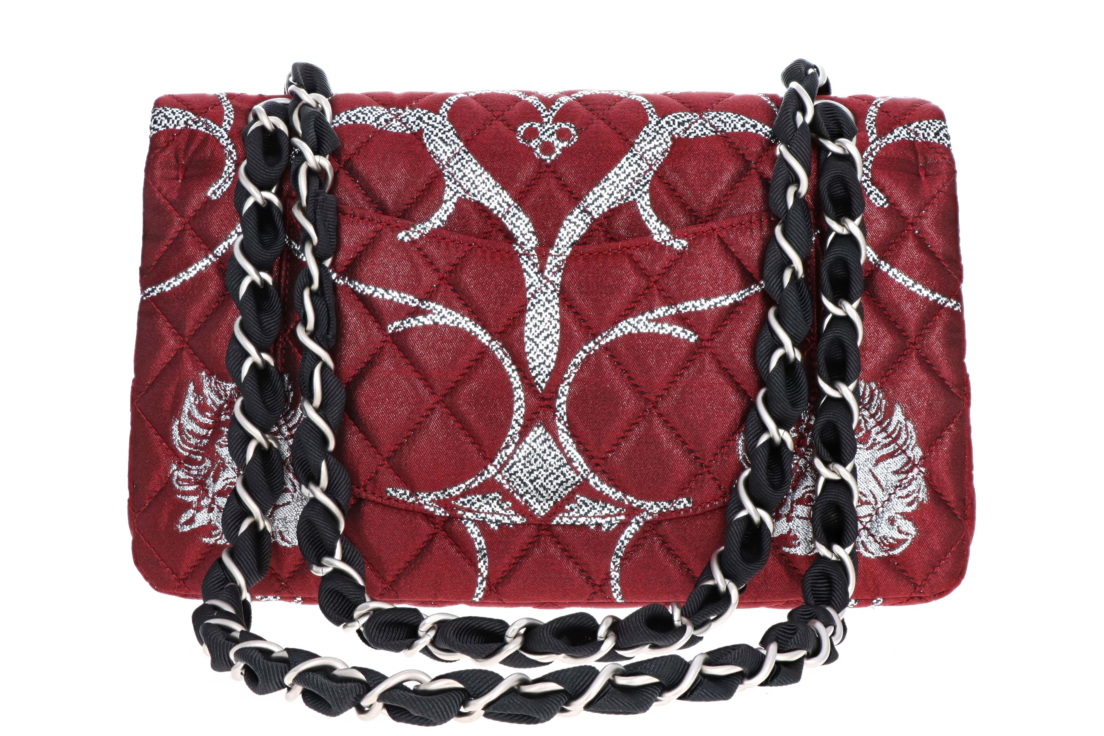 Rare Limited Edition Chanel Paris-Moscow Lion Brocade Double Flap Bag - Queen May